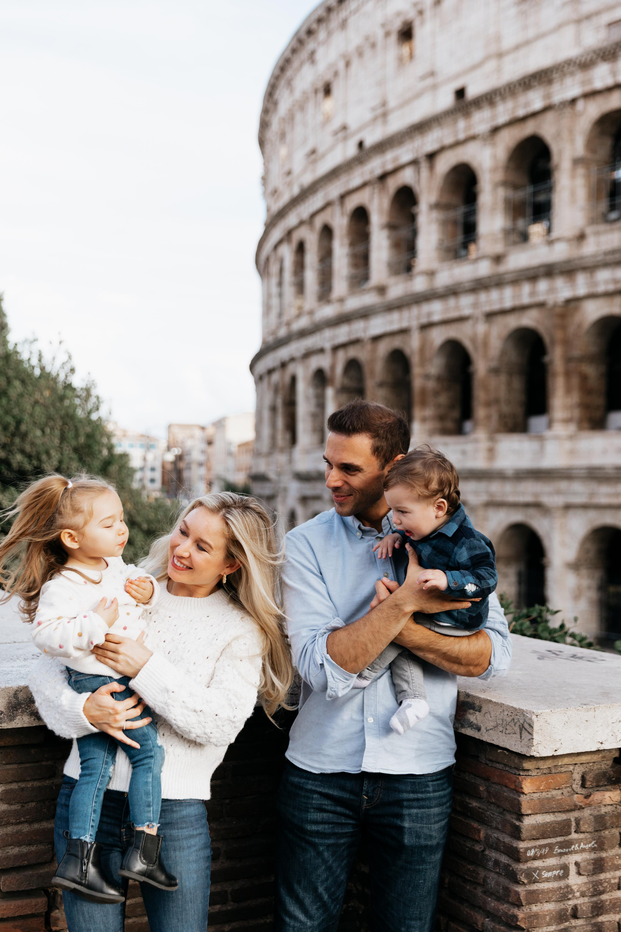 Family. Photographer in Rome