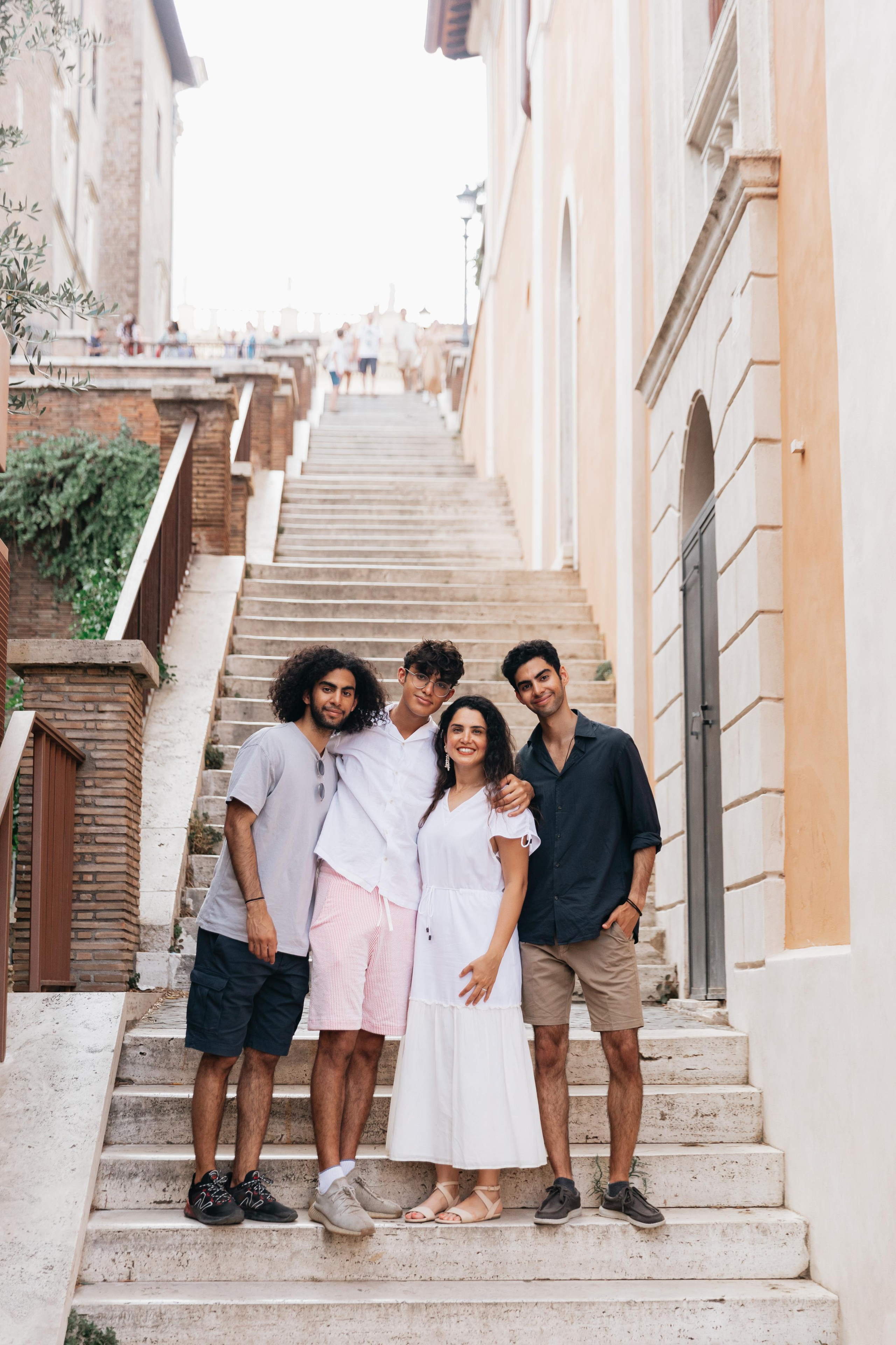 Family. Photographer in Rome
