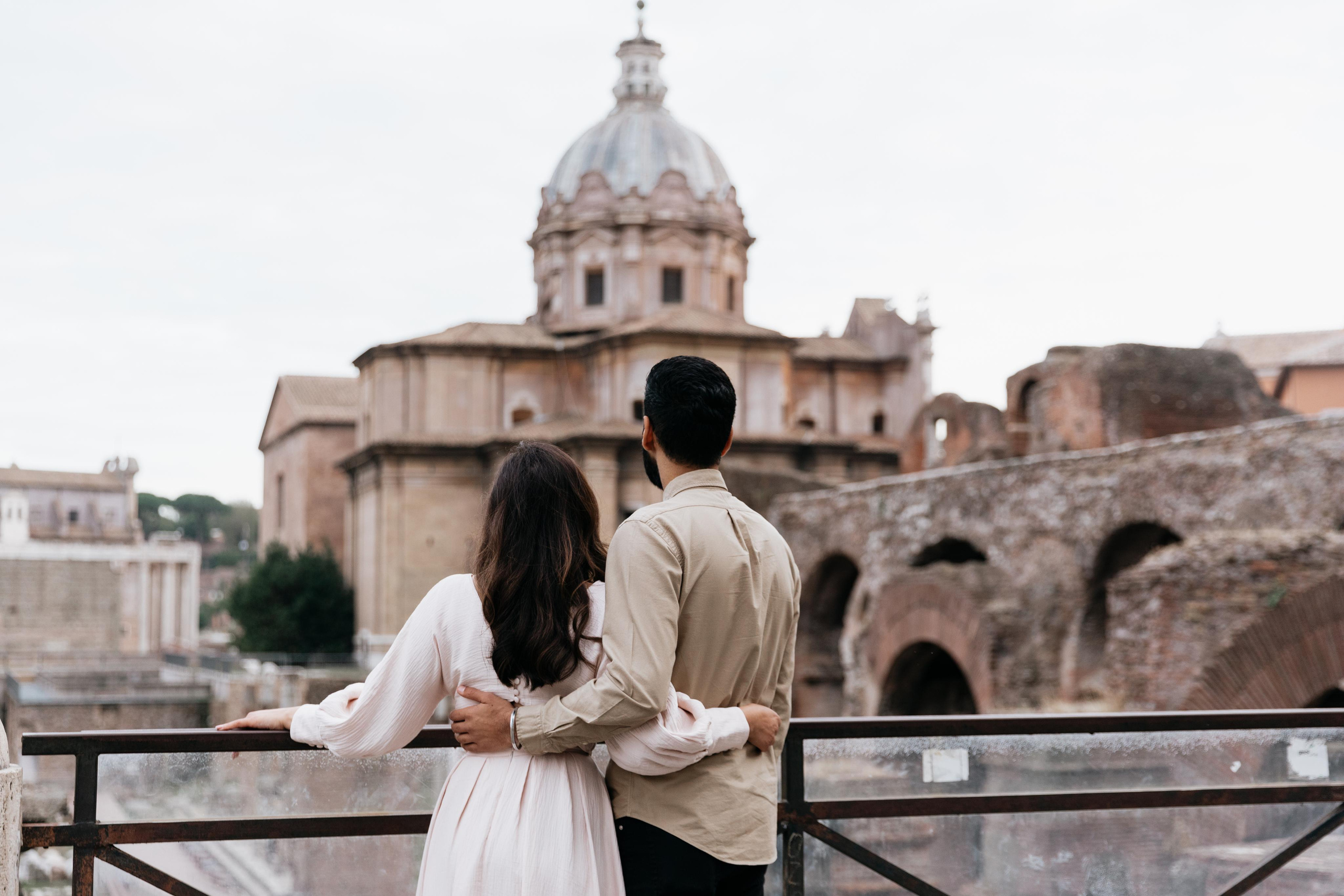 Couples. Photographer in Rome