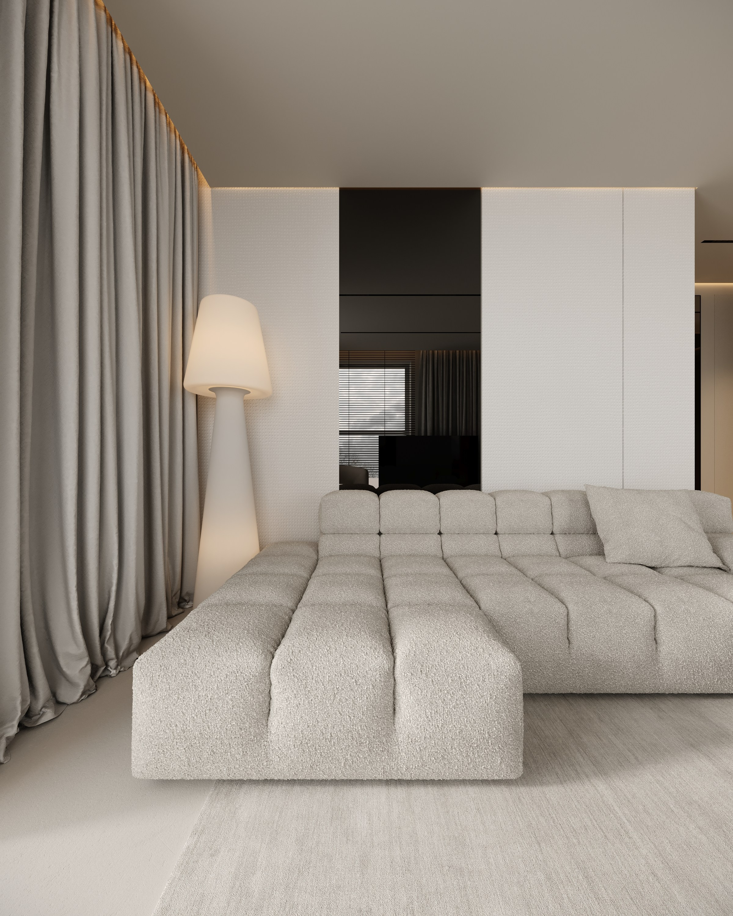 Kaunas 35m2. Bliu.design — dizainas / interjeras / architektūra / 3D vizualizacijos