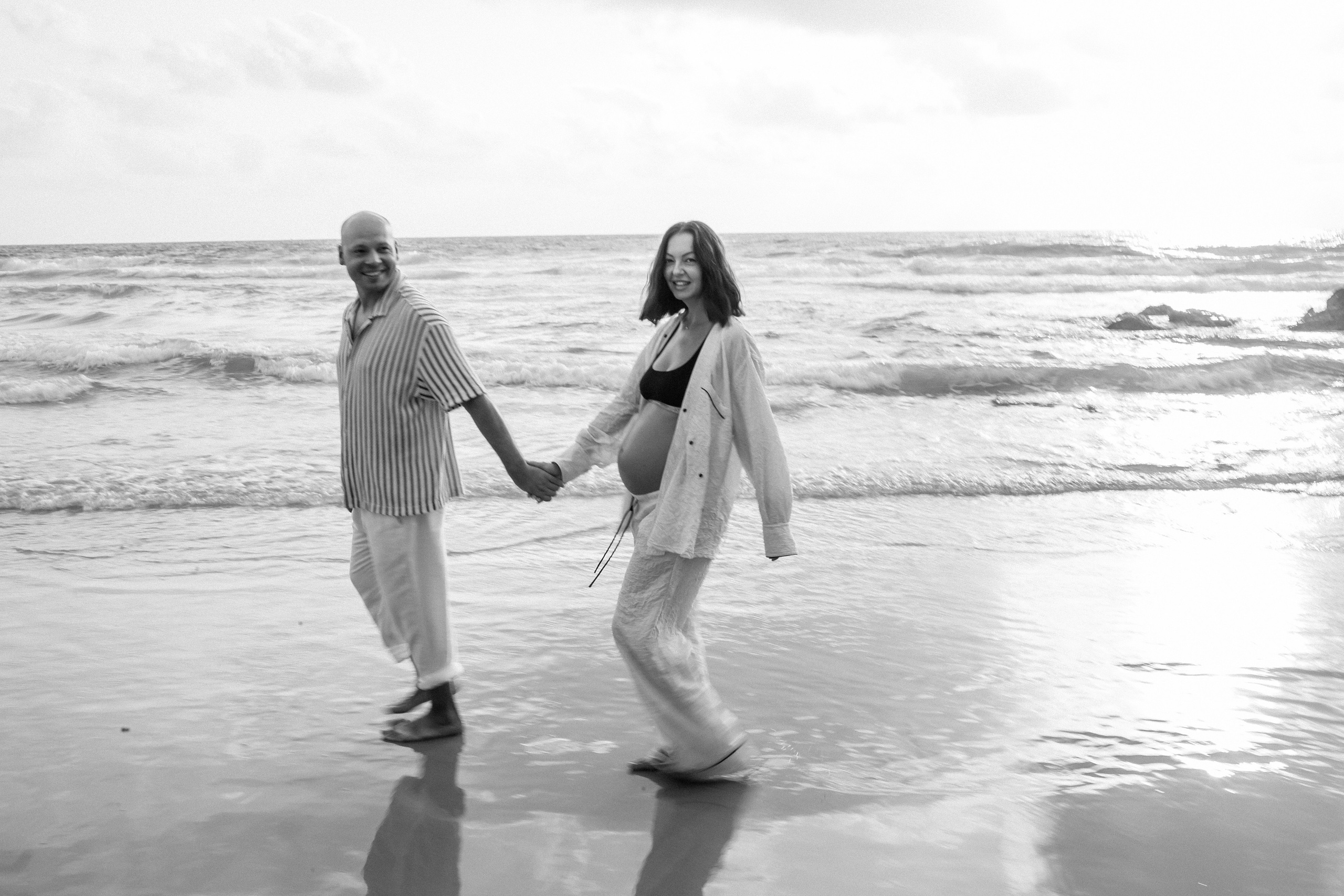 Katya & Fil Givat Olga. Family photographer in Israel