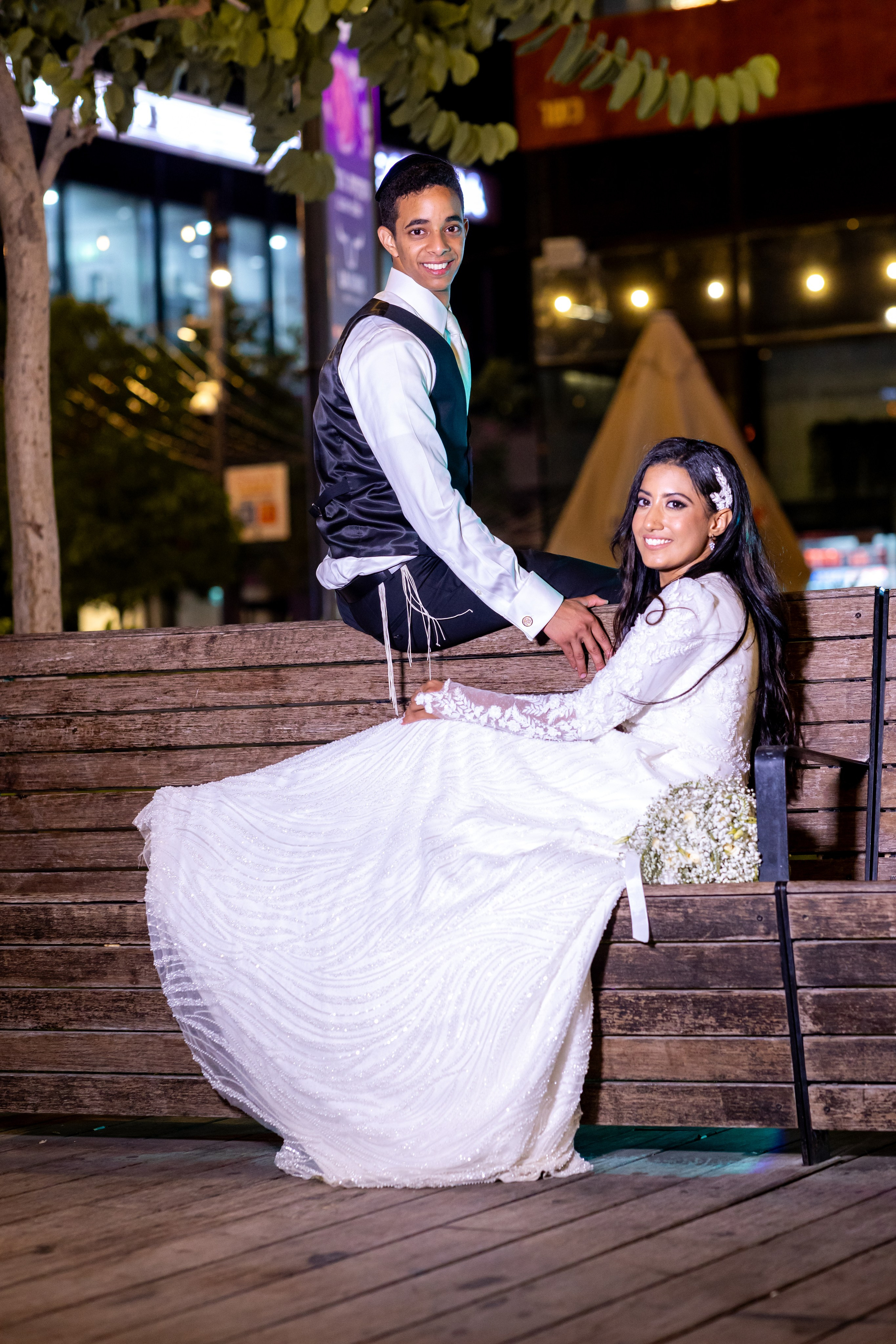 Night photography. משה מנשה צלם חתונות