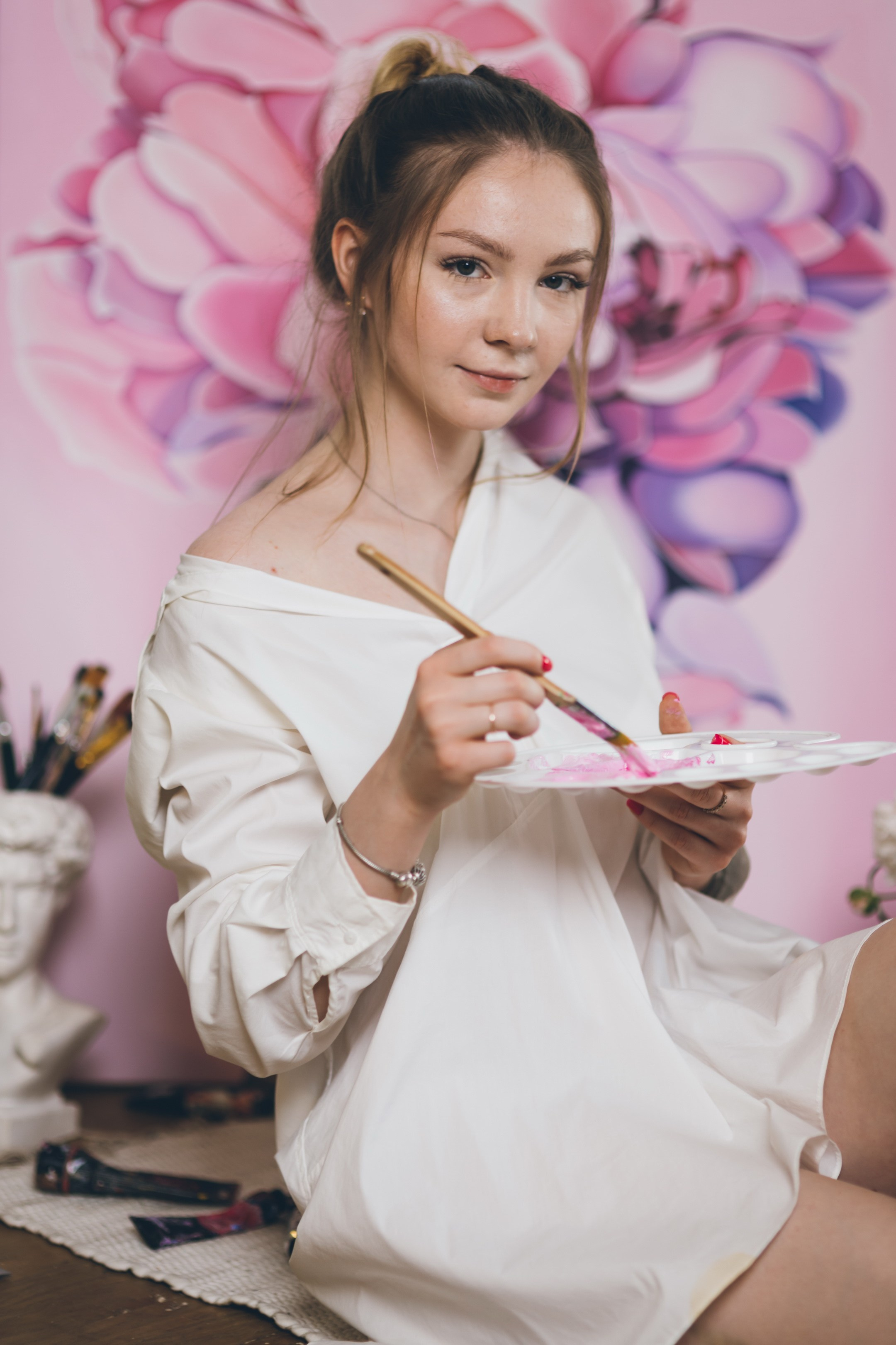 Алеся-фотосессия для художника. Фотограф Анна Кучерявая | Свадьбы и мероприятия в Дубае