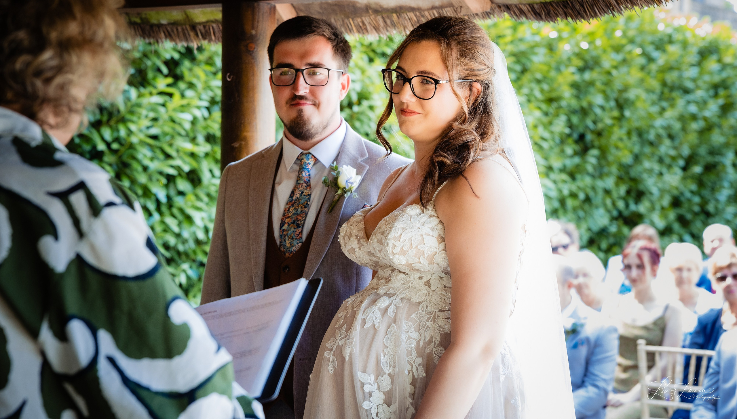 Katie and Alex. Wedding and boudoir photography by Liv and Laura