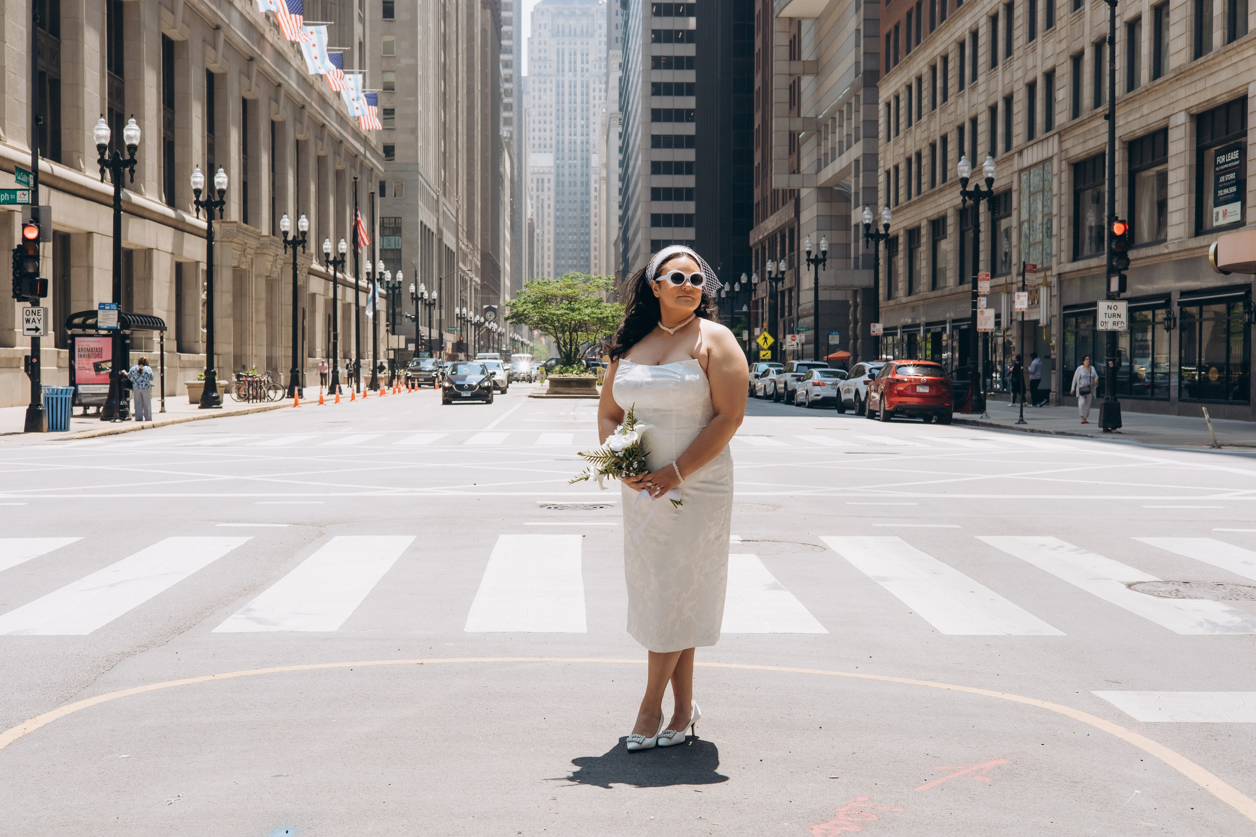 Intimate City Elopement in Downtown Chicago