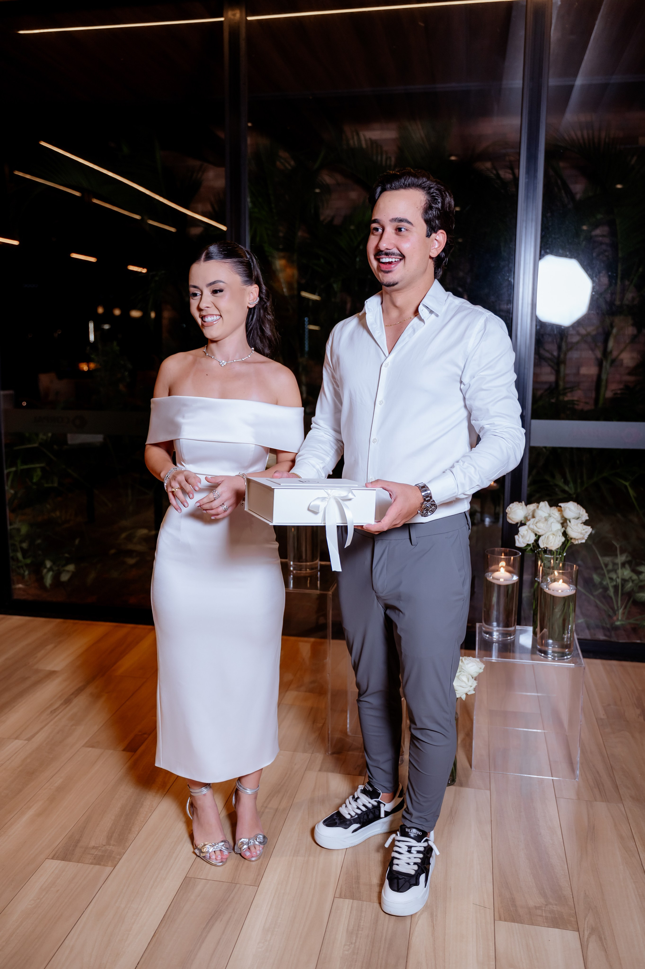 Jantar de Padrinhos em Campo Mourão • Giovana e Felipe. Barizon Fotografia | Fotógrafo de Casamentos, Ensaios e Eventos | Paraná