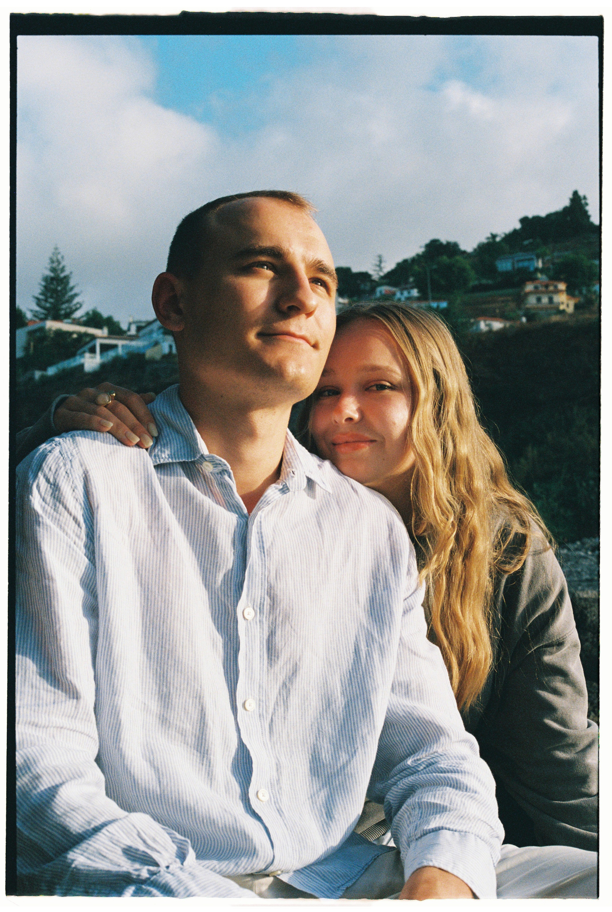 Maria and Nazar / FUJIFILM 400. Portrait photographer in Madeira — Marina Shtukina
