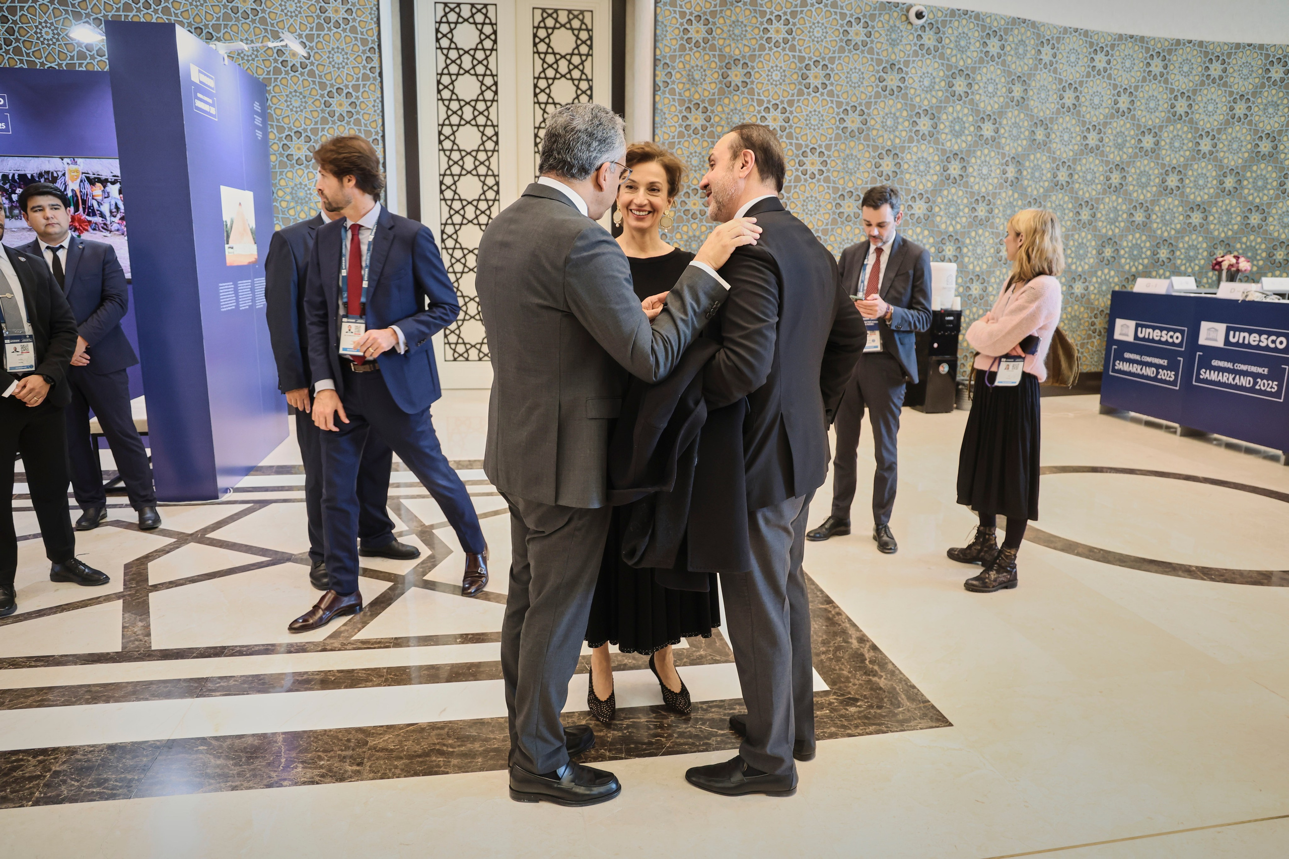 General conference UNESCO 2025 Uzbekistan. Photographer in Uzbekistan and Samarkand Djasur Marupov