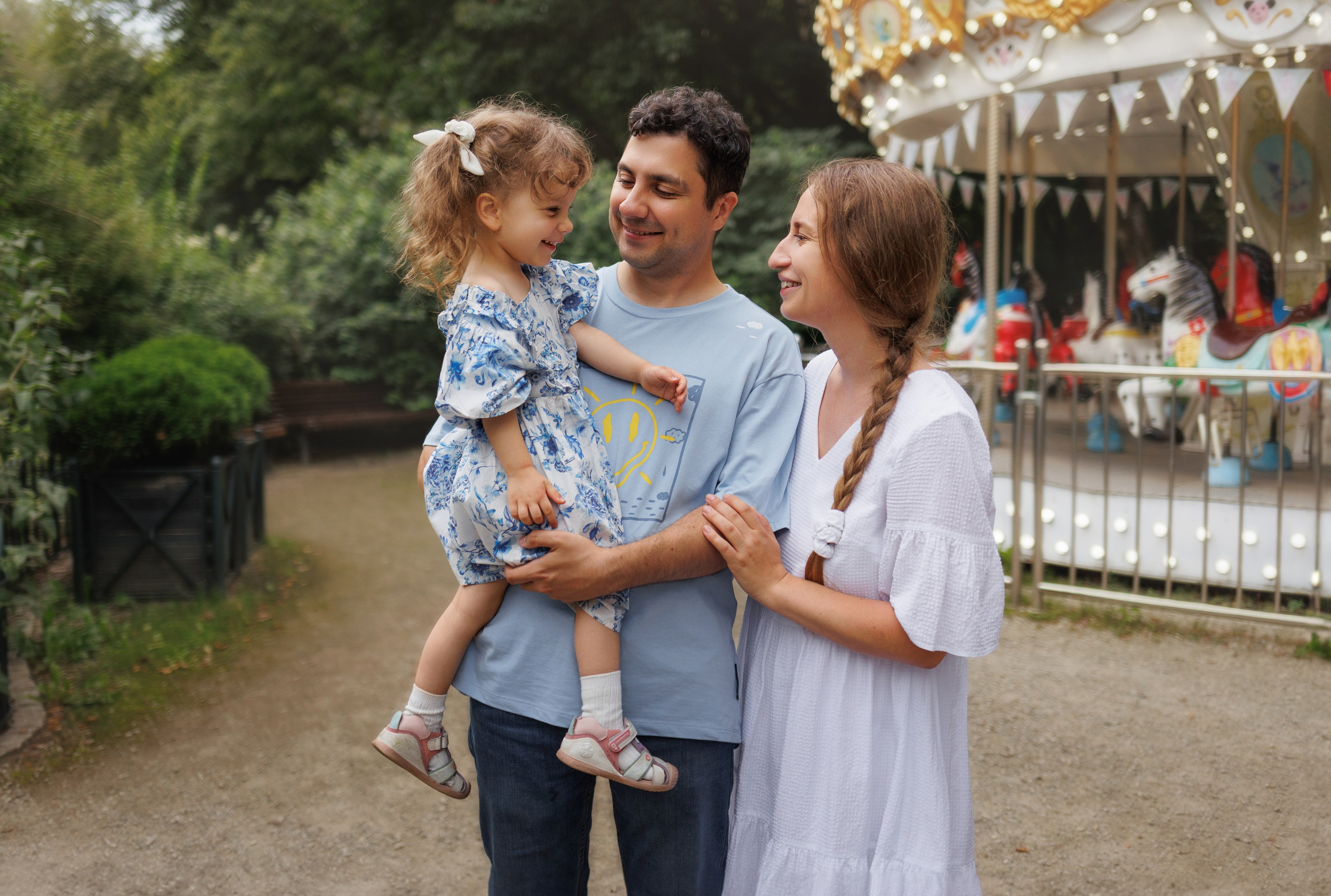 Прогулка в Бернардинском саду. Семейный и детский фотограф в Вильнюсе Светлана Наумова