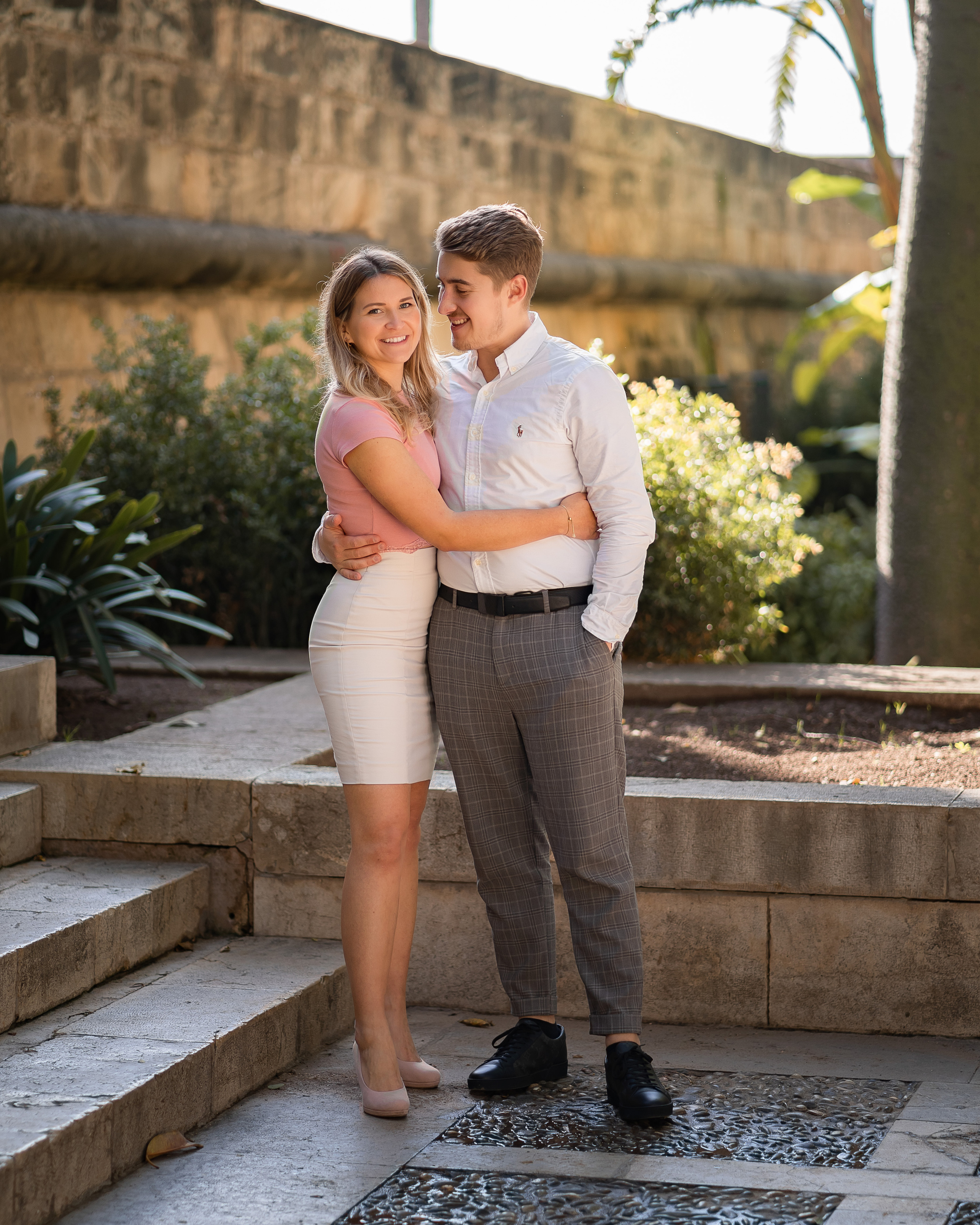 Simone und Florian. Deine Fotografin auf Mallorca für Familien und Business