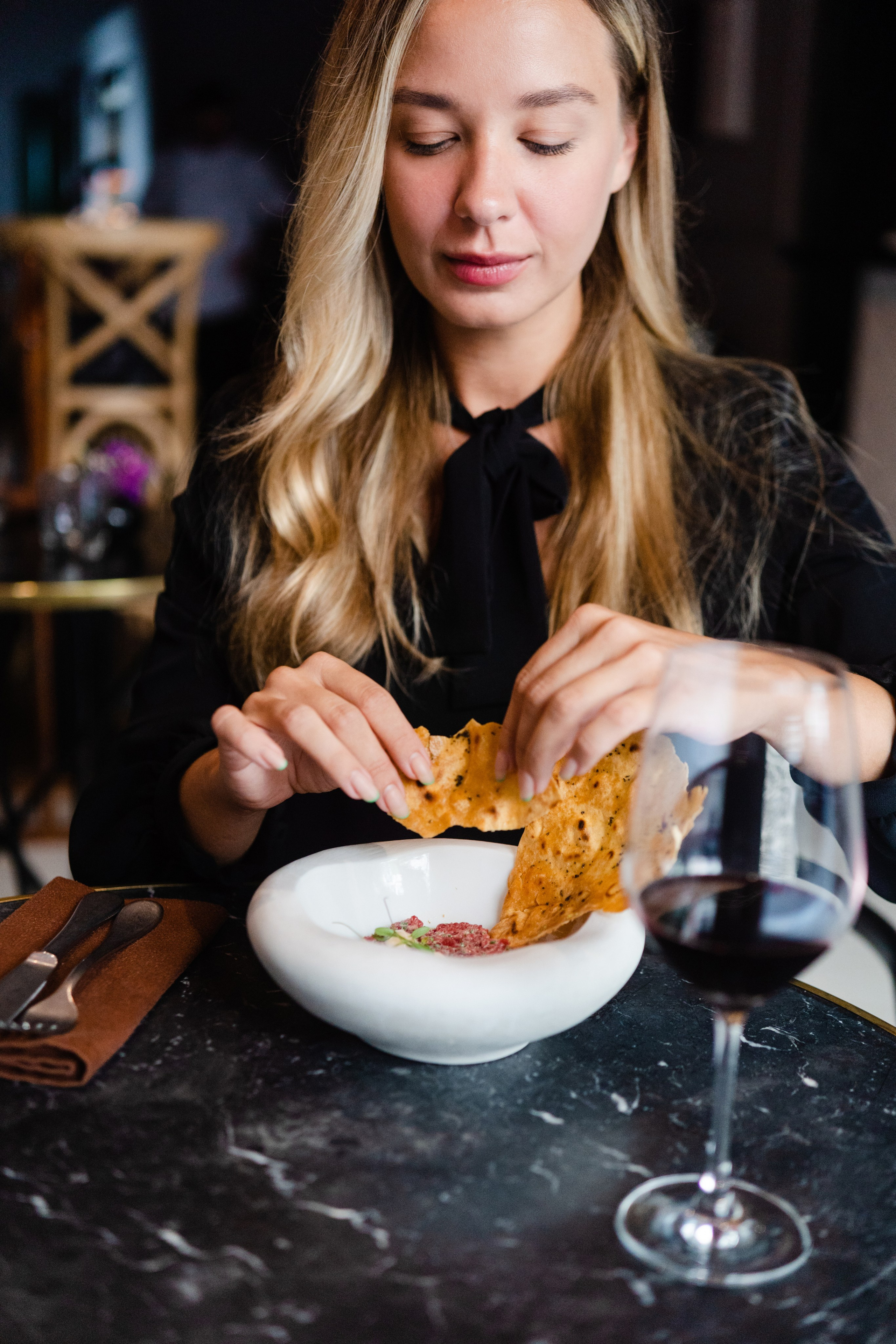 Restaurante Vynogrado. Photographer Kristina Dorina