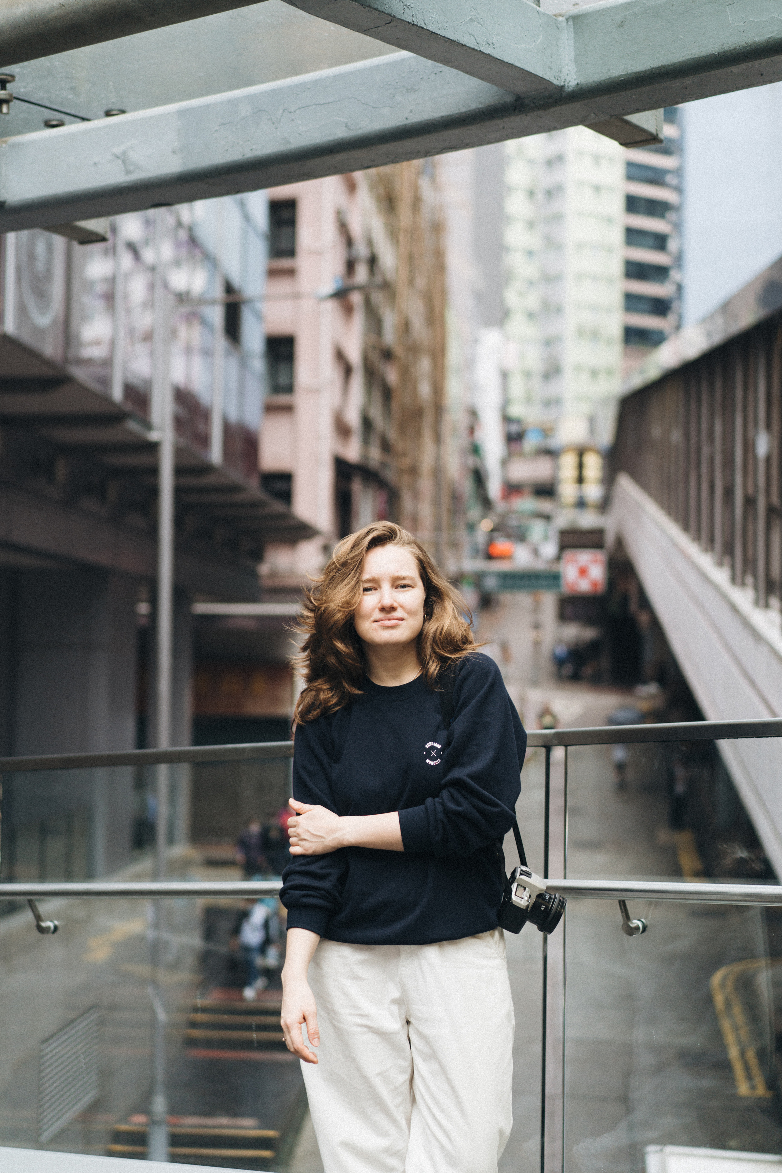 Busy Central District with Anna. Evgeniia Pavlova Photography