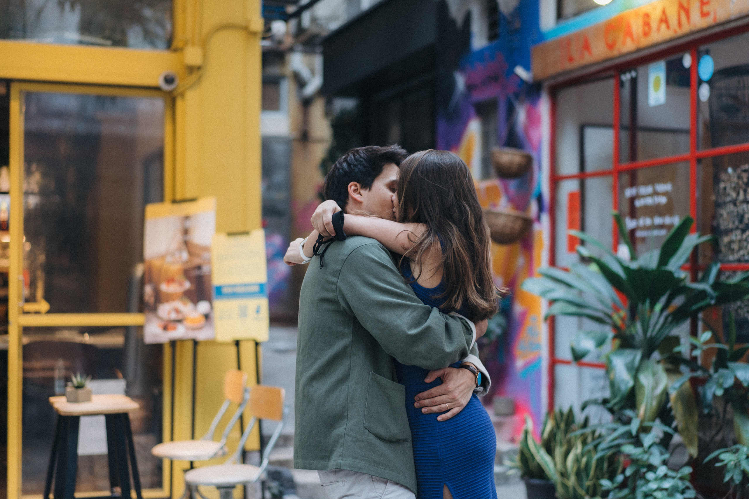 Love Story in Soho, Central, Hong Kong. Evgeniia Pavlova Photography