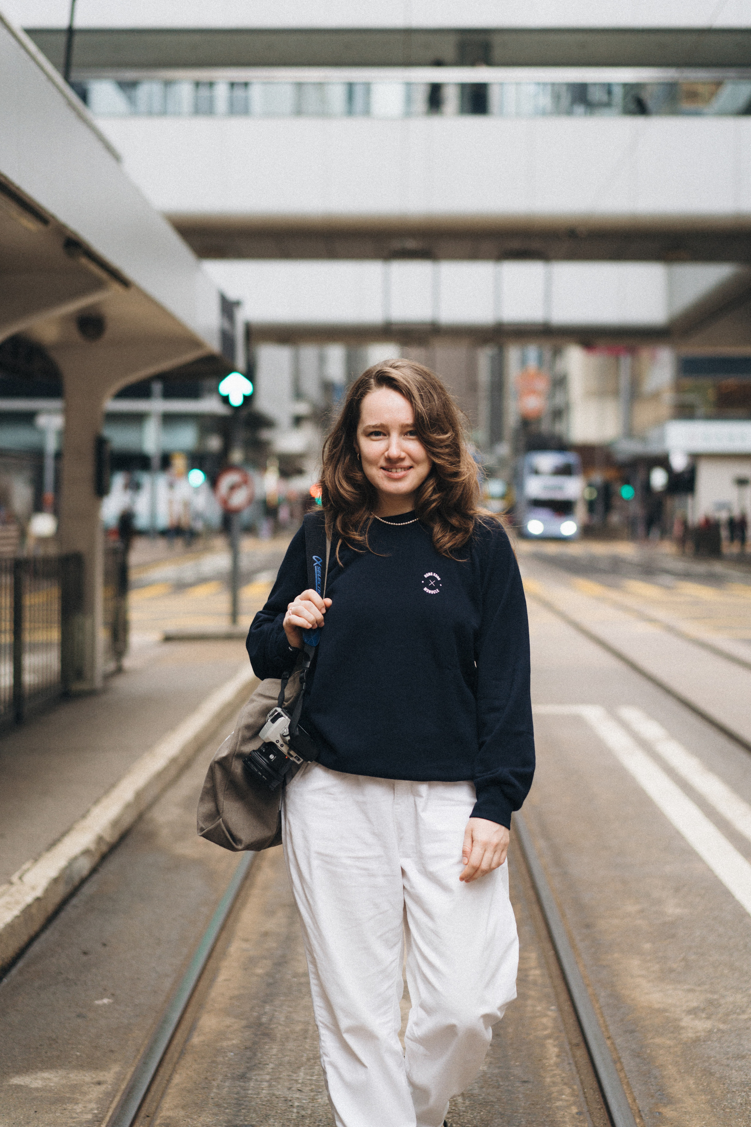 Busy Central District with Anna. Evgeniia Pavlova Photography