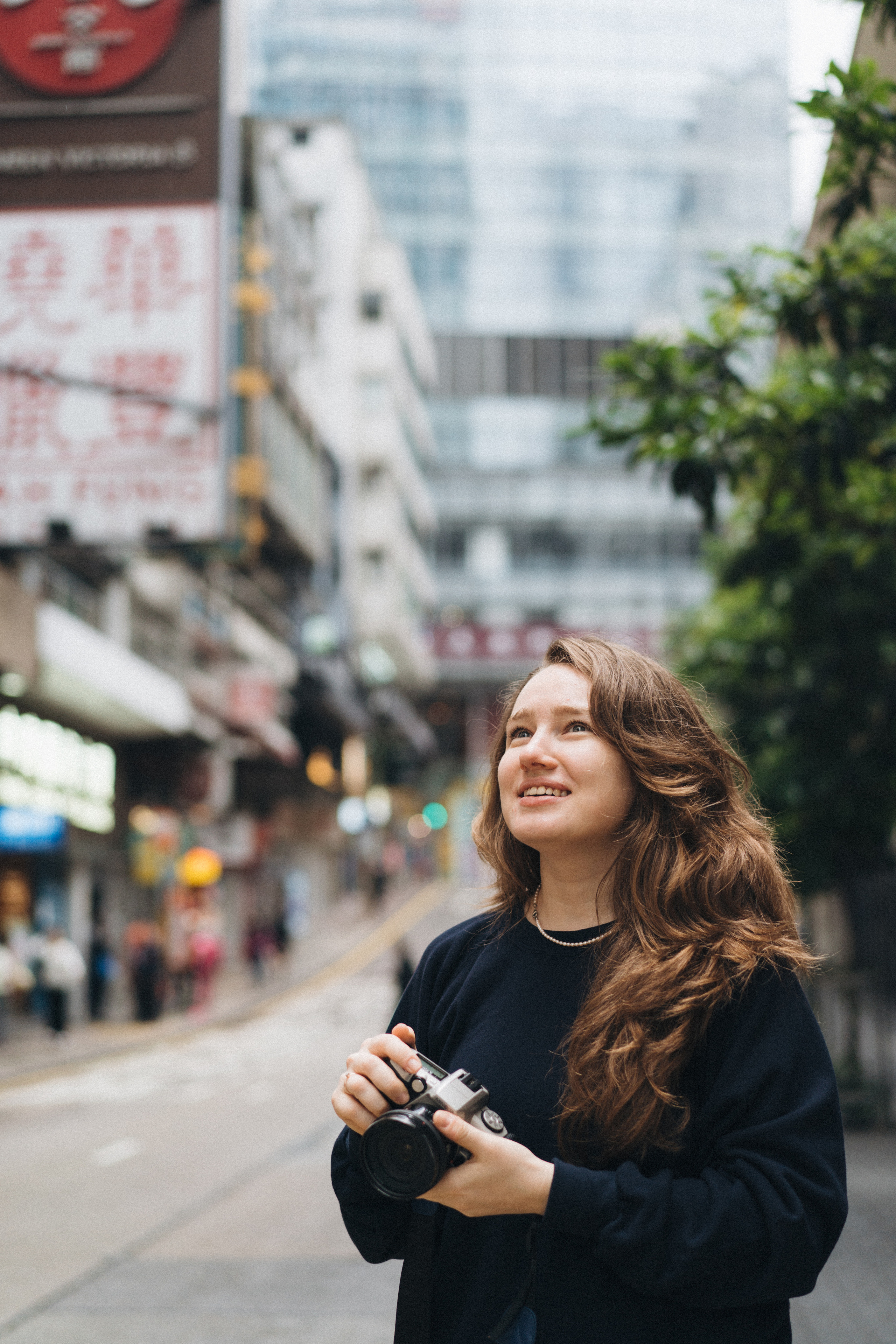 Busy Central District with Anna. Evgeniia Pavlova Photography