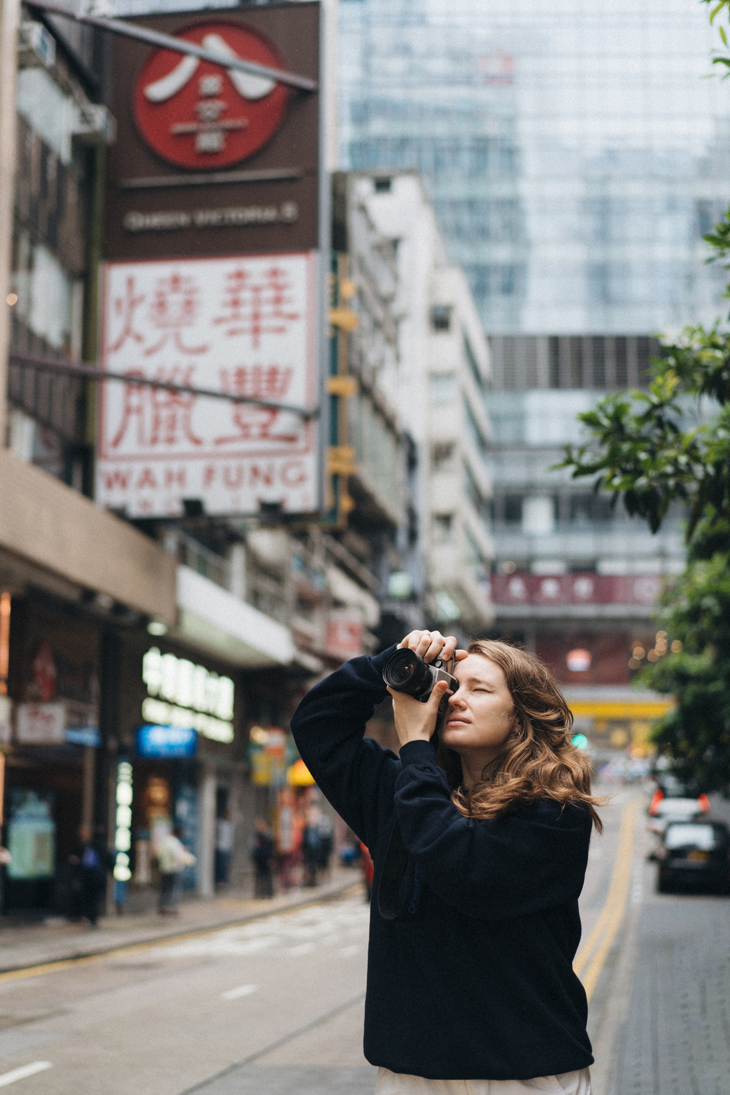 Busy Central District with Anna. Evgeniia Pavlova Photography