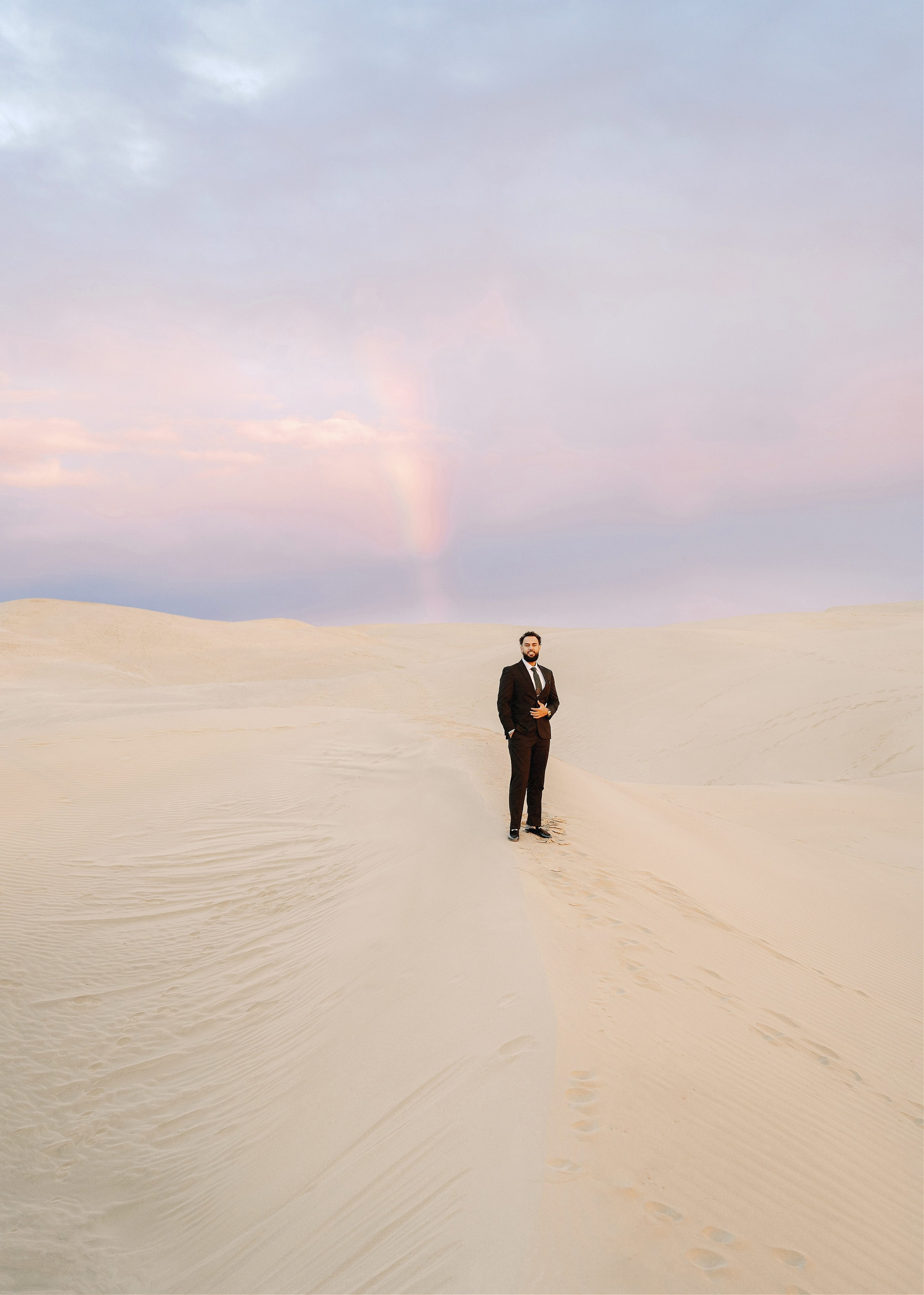 Elopement at Pismo Beach Sand Dunes, California. Wedding Photography & Videography Team in California, Los Angeles, San Francisco, San Diego and Travel