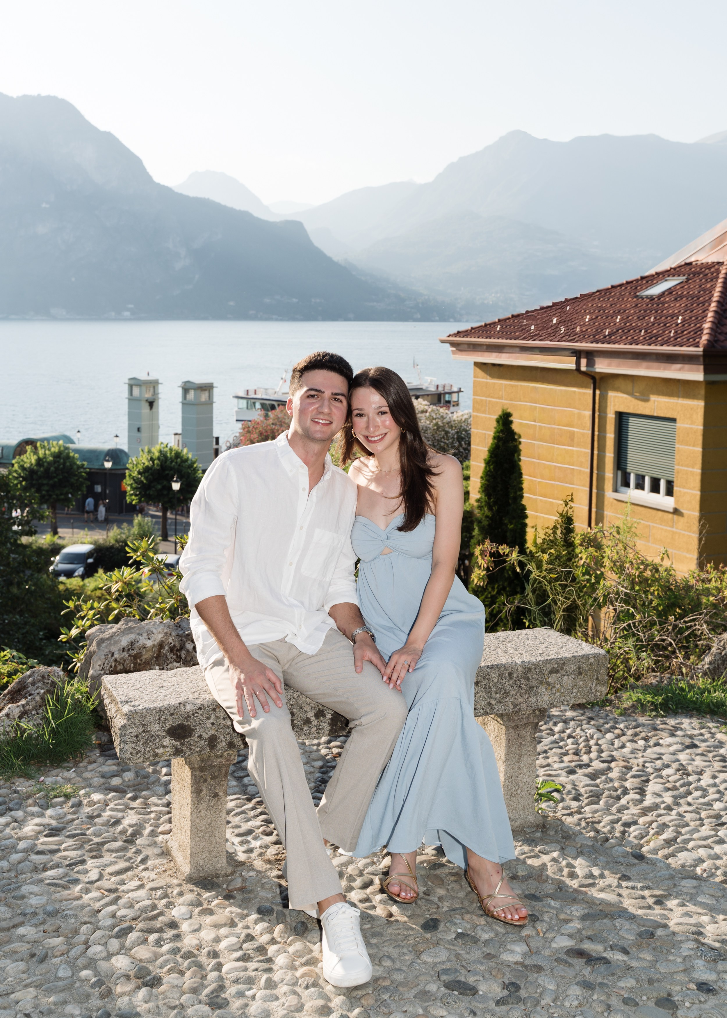 Bellagio Secret Proposal. Lake Como Proposal Photographer | Surprise Proposals & Engagements