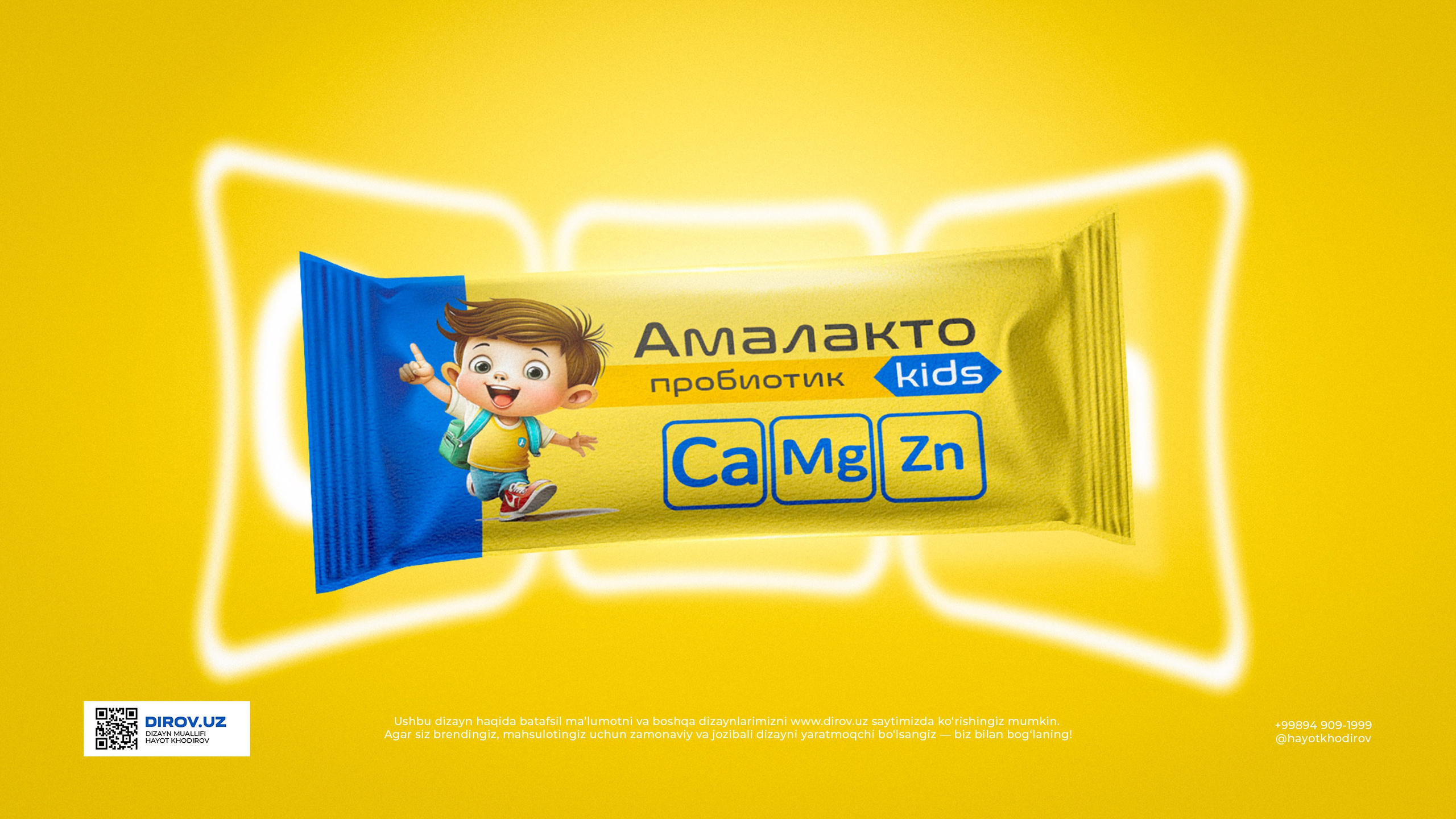 Amalakto Kids - Qadoq dizayni. Dirov — Hayot Khodirov