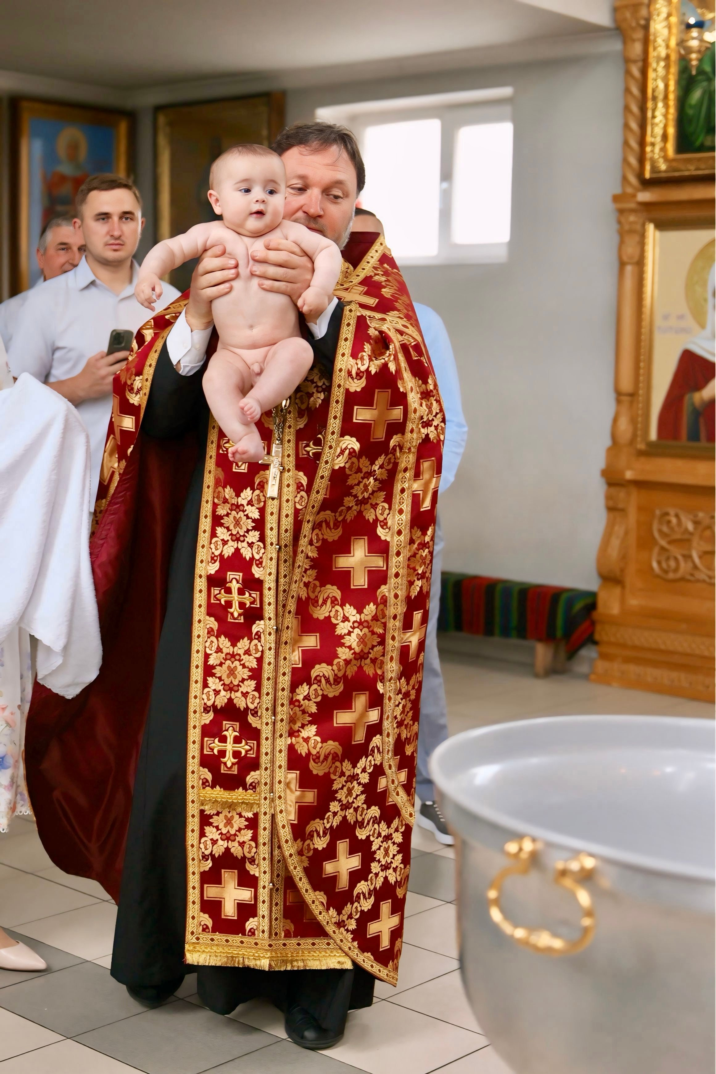Крещение. Съемка церковных таинств — АЛИНА ФЕТУ