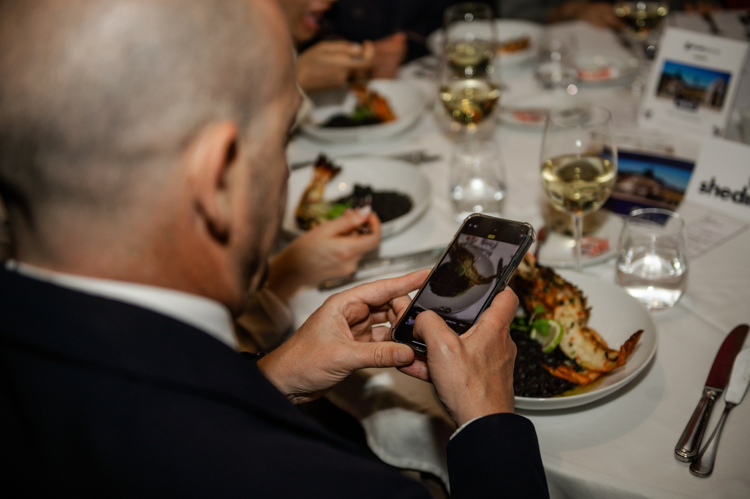 Corporate party at the restaurant — Pharma. Ваш фотограф в Лиссабоне — Анна Белова