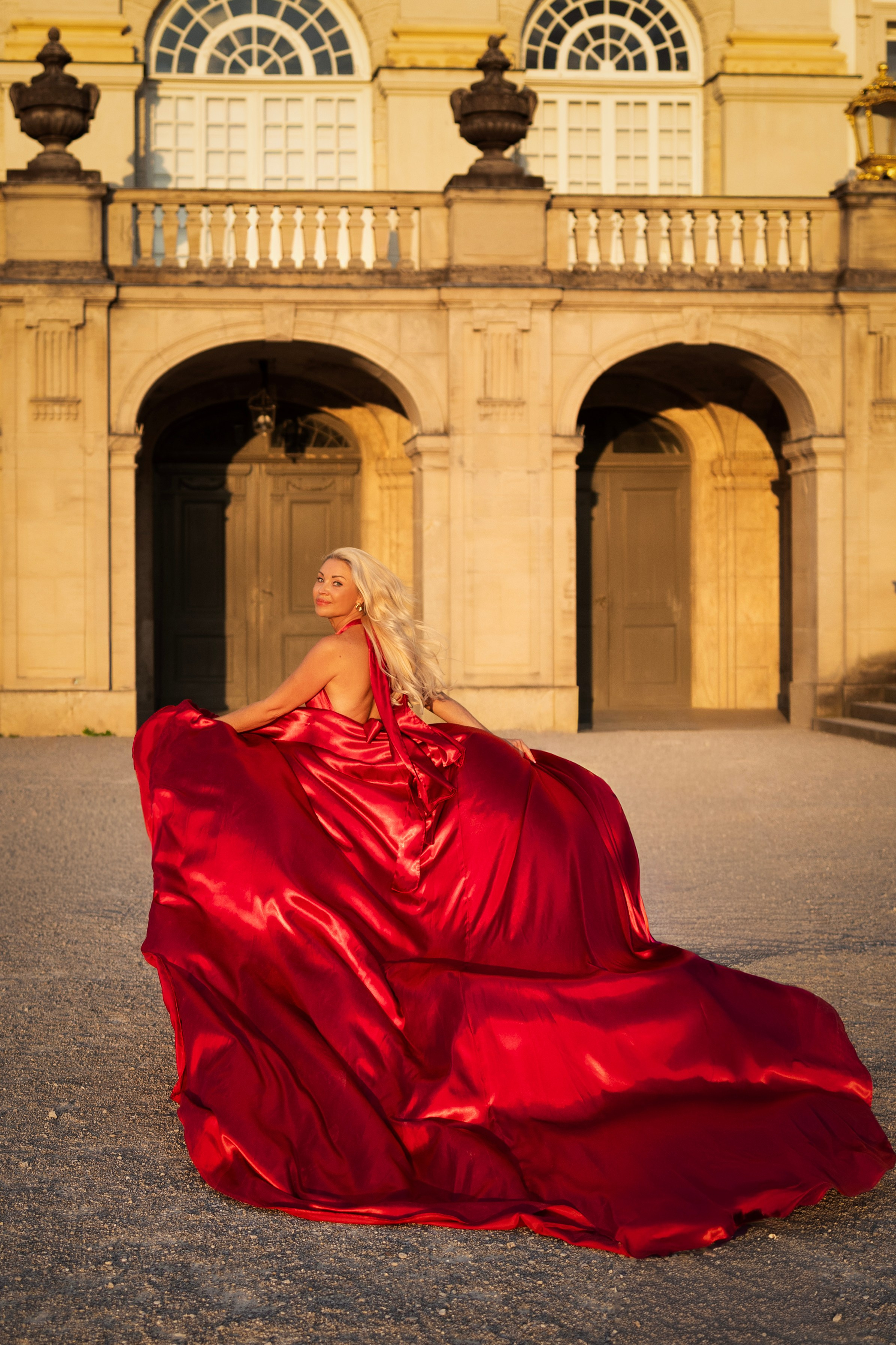Long dresses shooting. Photographer in Munich