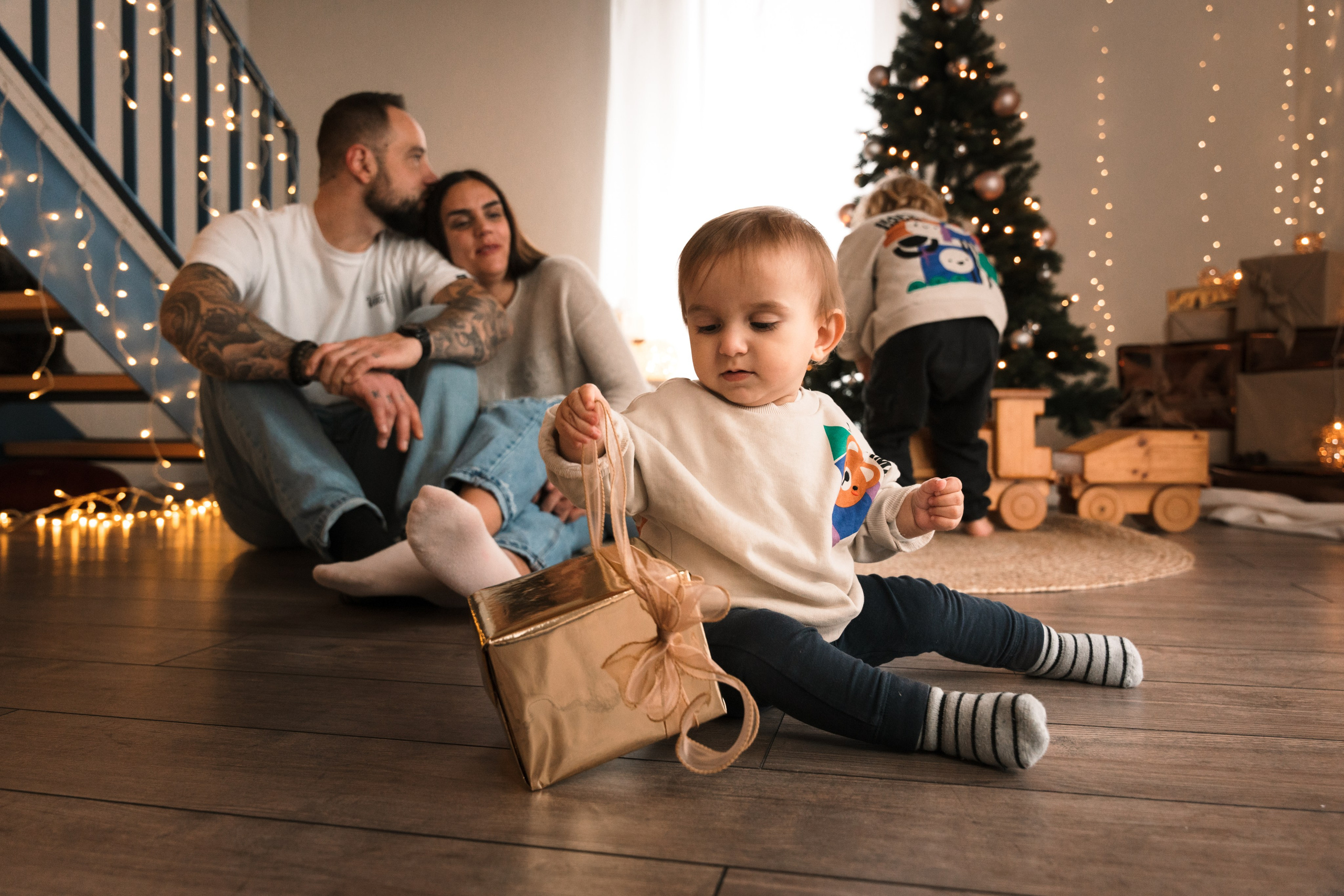 Christmas Studio Photoshoot. Elena Seewald