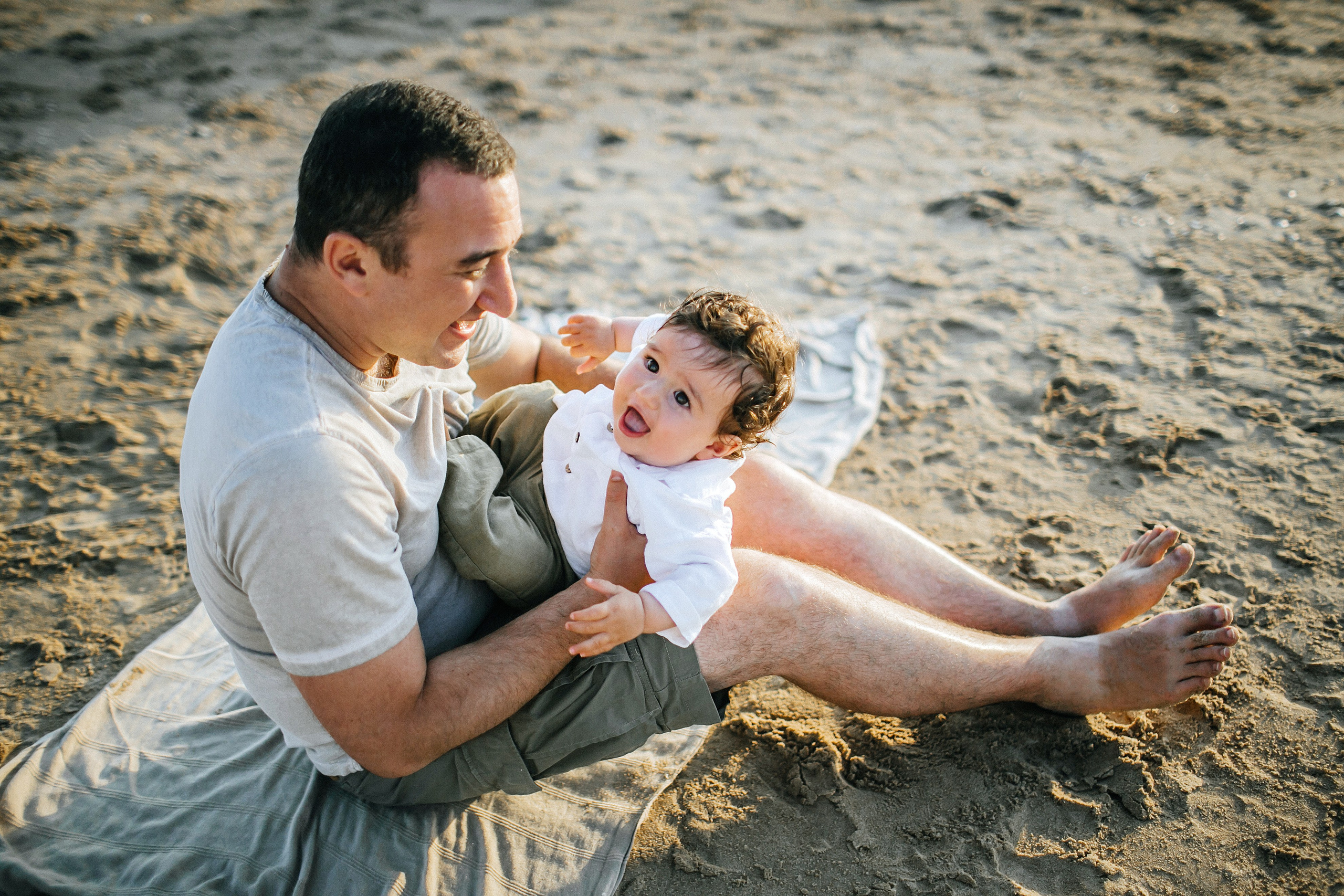 Studentim beach / Eithan 9 month. Family photographer in Israel