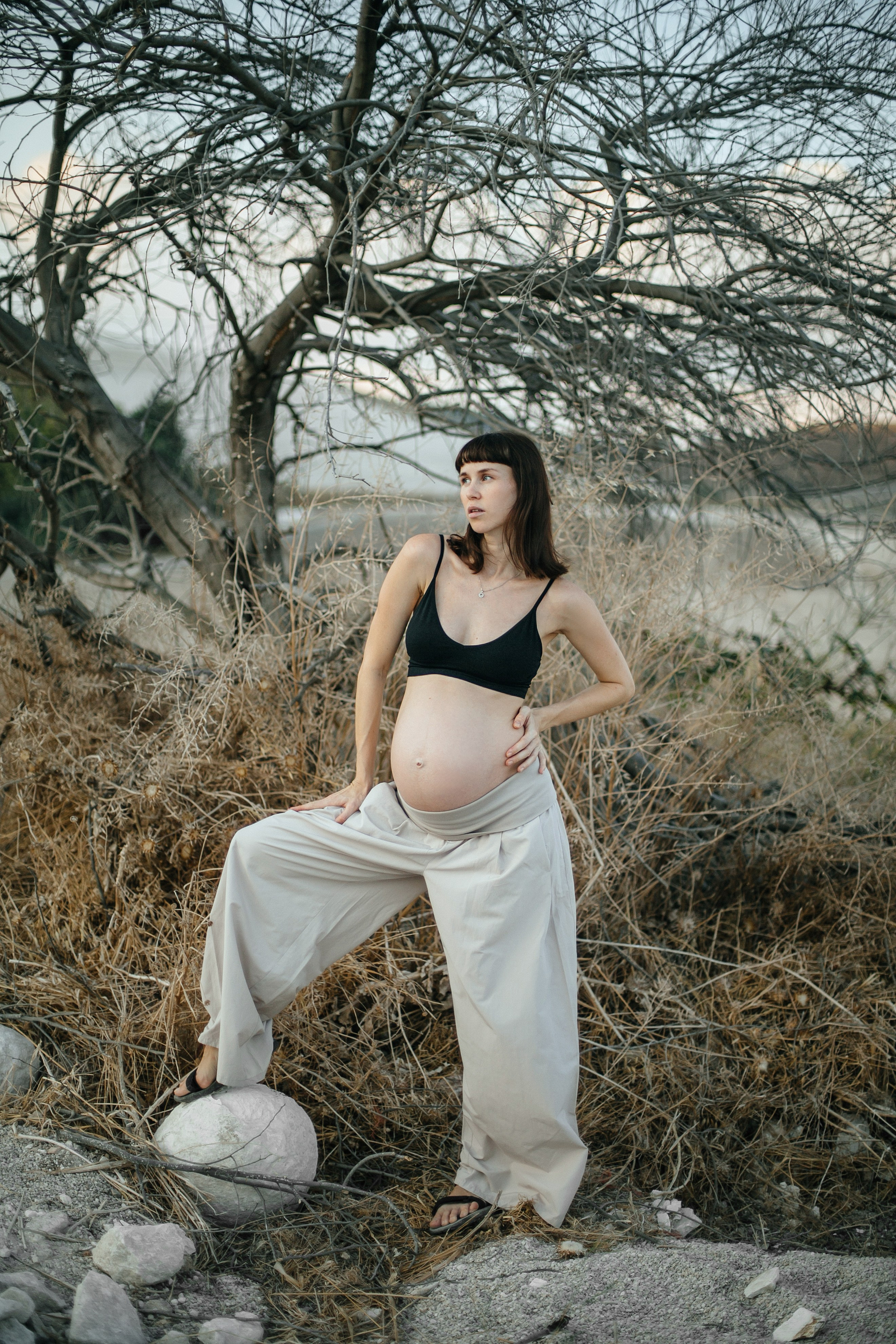Kiryat Tivon field. Family photographer in Israel