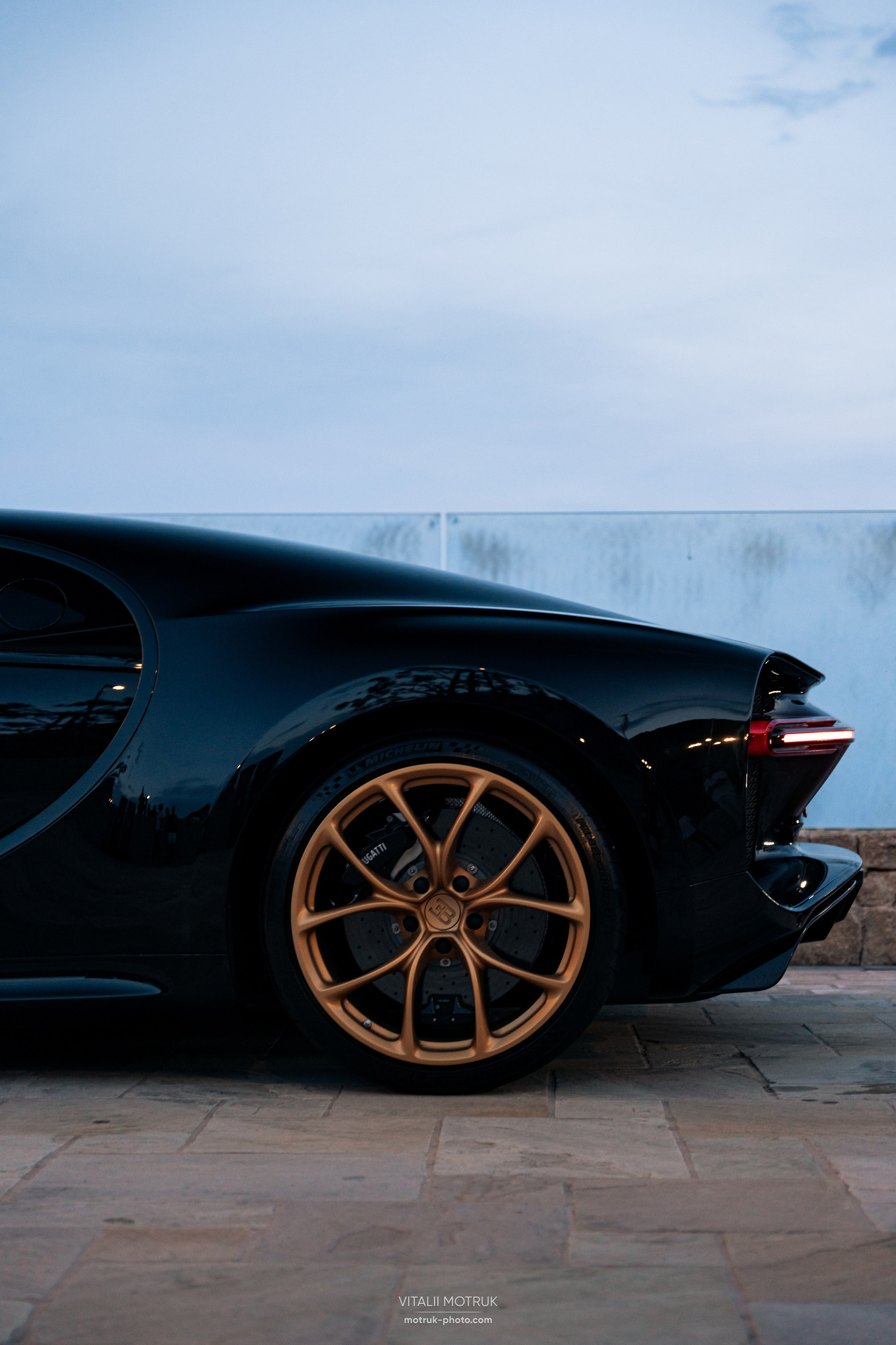 Bugatti Chiron. Photographe de voitures à Paris — Vitalii Motruk