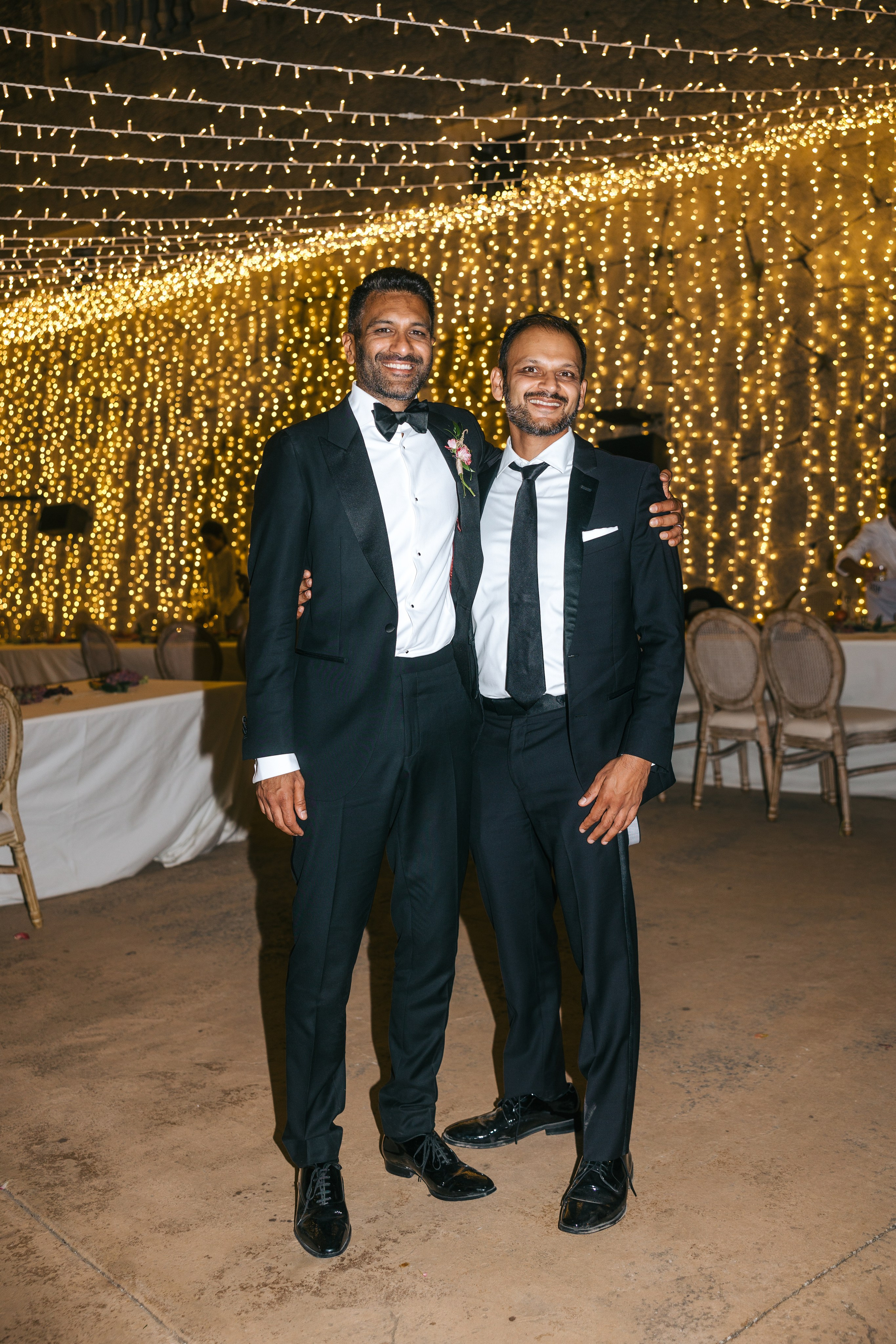 Mallorca venue Son Marroig for this LA Wedding Ceremony. Wedding Celebrant in Mallorca Iban Collin