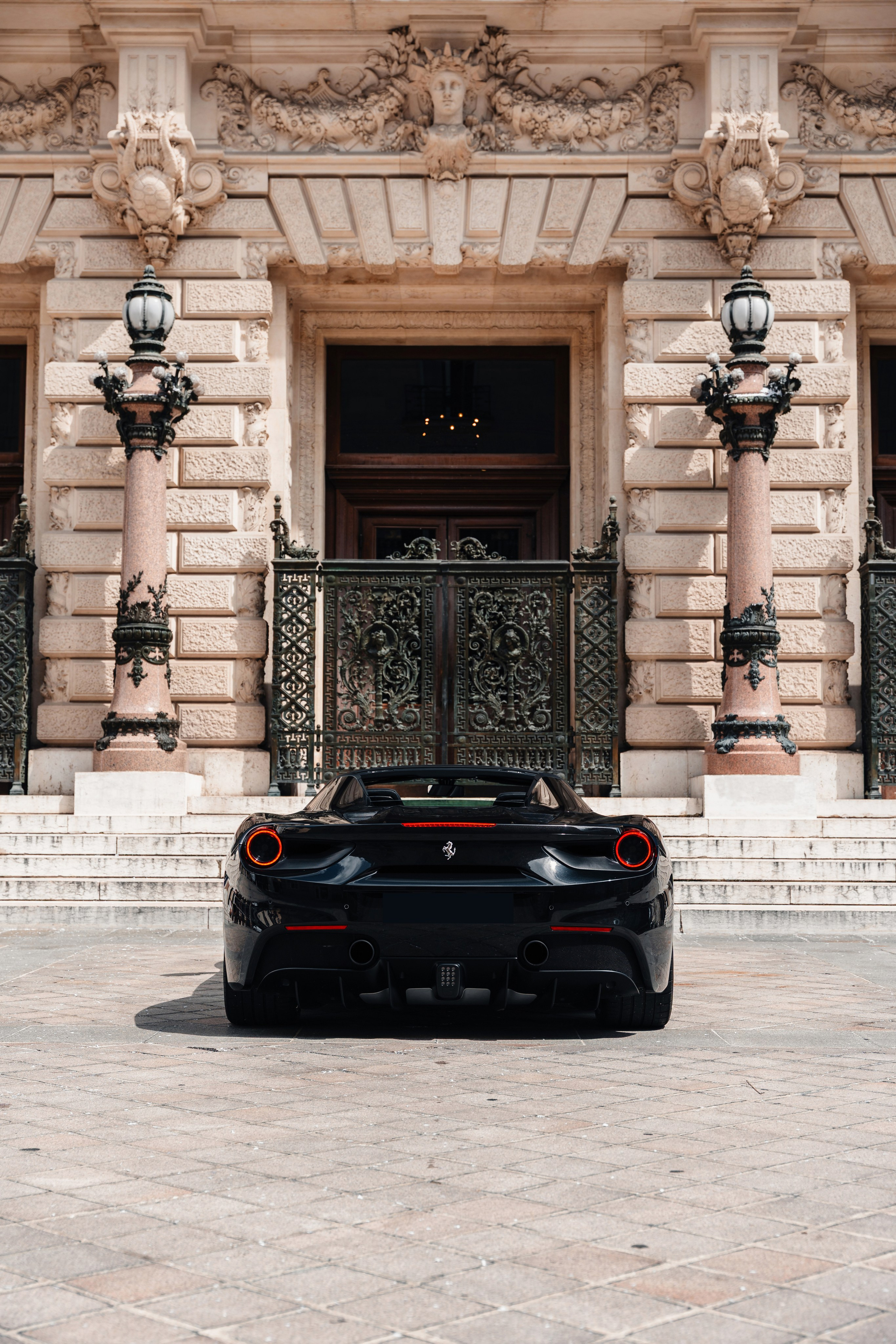 Ferrari 488 Spider. Photographe de voitures à Paris — Vitalii Motruk