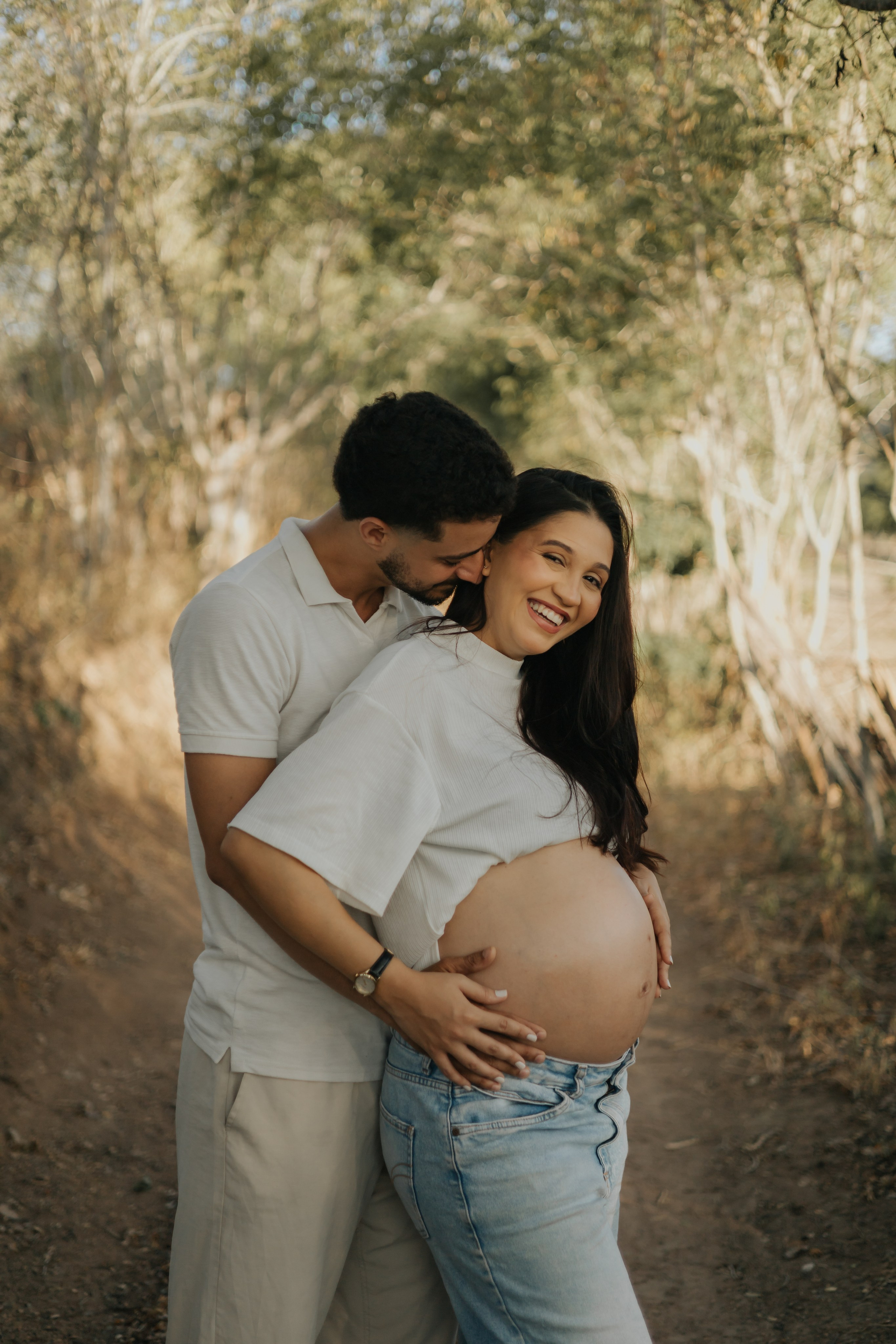 Ensaio Gestante. Fotógrafo Richard Silvestre — Casamentos na Bahia