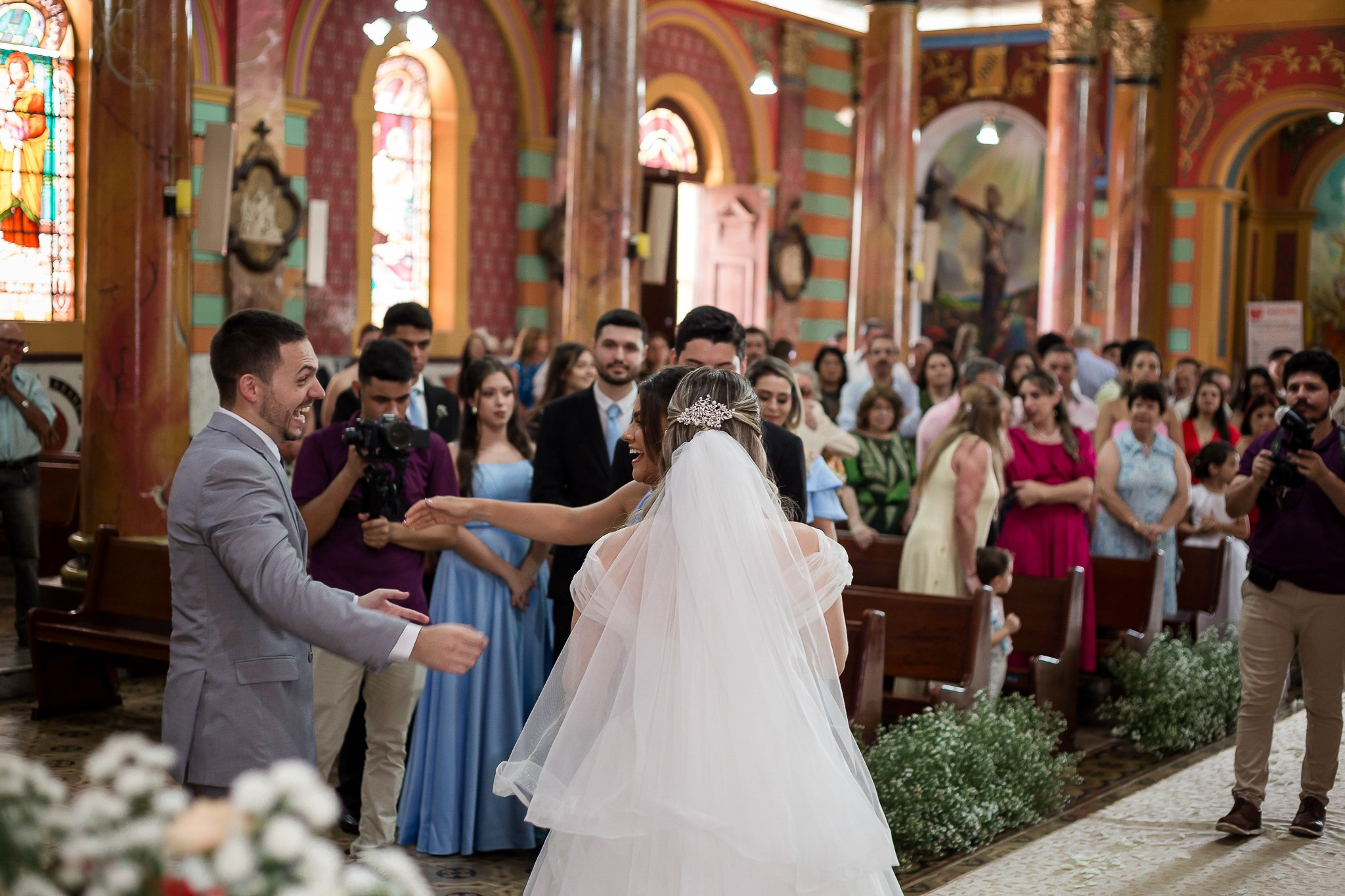 NETO E NAYARA CERIMONIAL COMPLETO. Fotógrafo de casamento