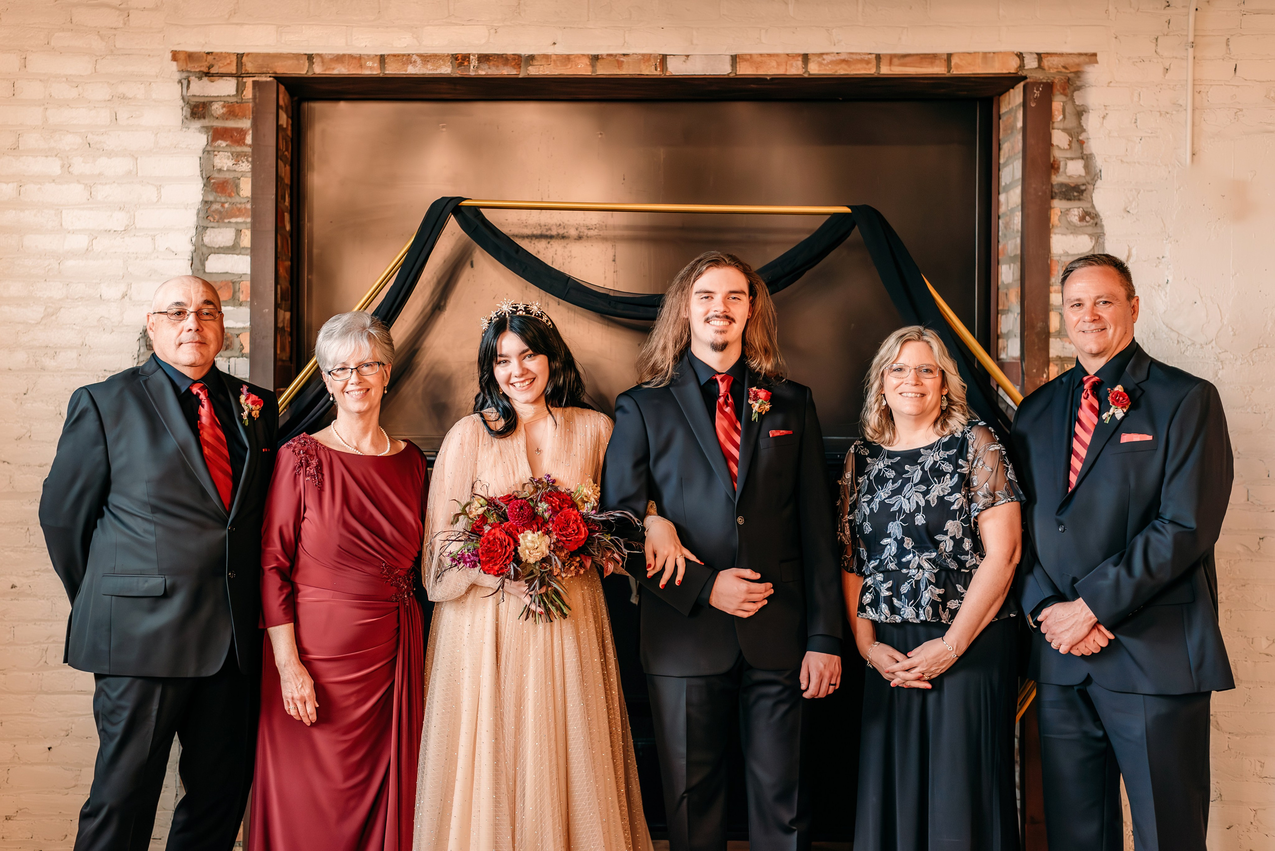 Bold & Dramatic Wedding at The Paper Mill on The Landing | Fort Wayne Wedding Photographer. Alexandria Danielle Photography | Fort Wayne & Indianapolis Wedding Photographer