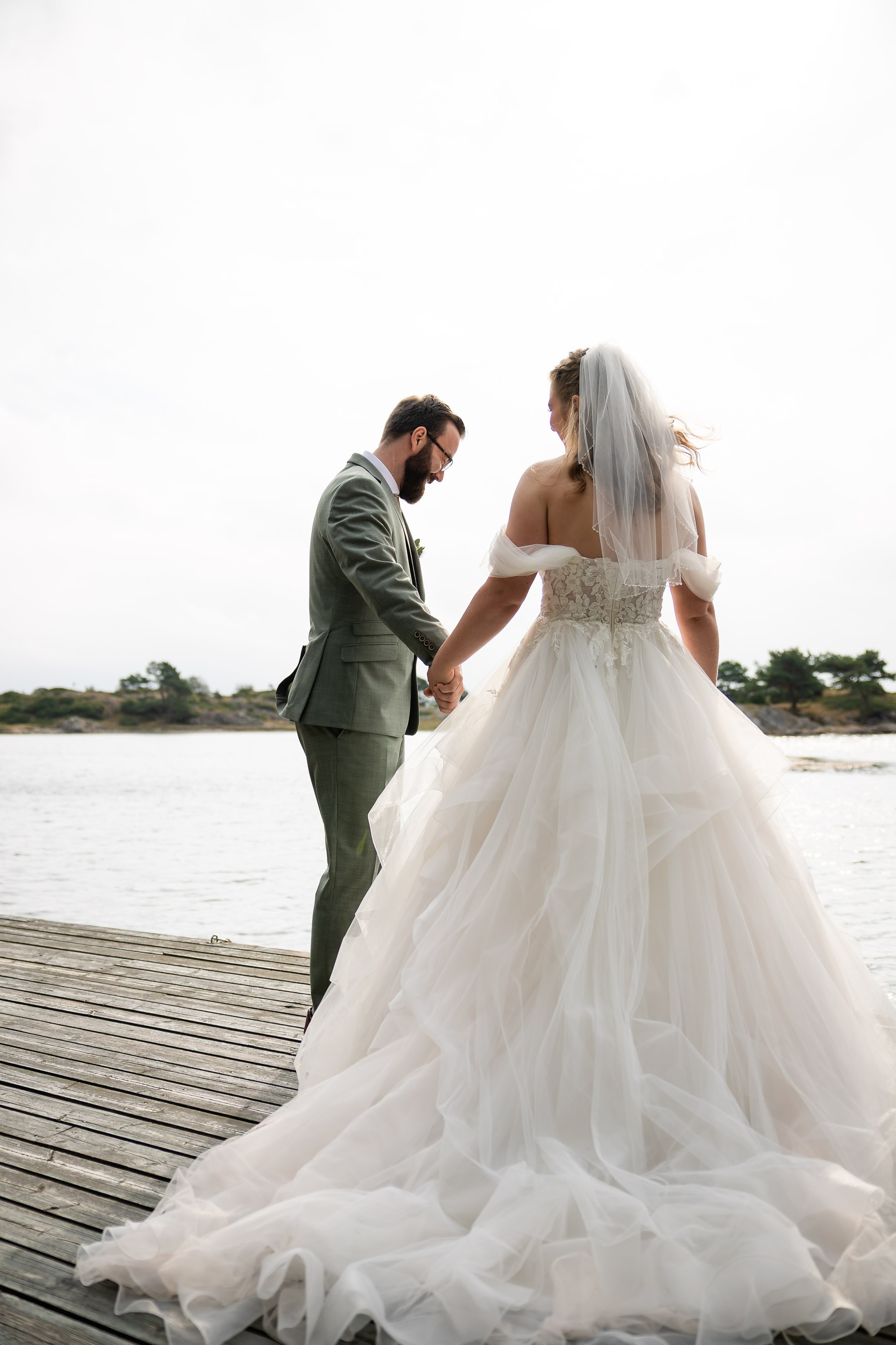 Bryllupsfotografering på Tromøya i Arendal. Bryllupsfotograf i Oslo og Rogaland — Meisal Media
