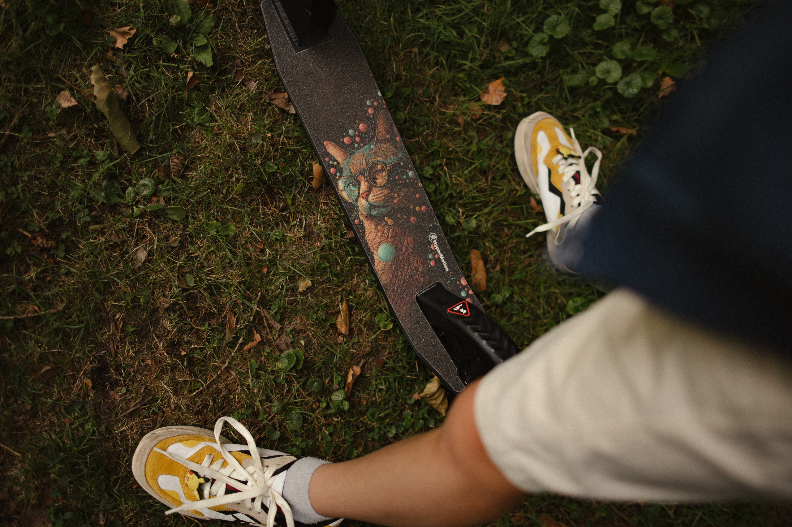 Lena, Andrey i samokat