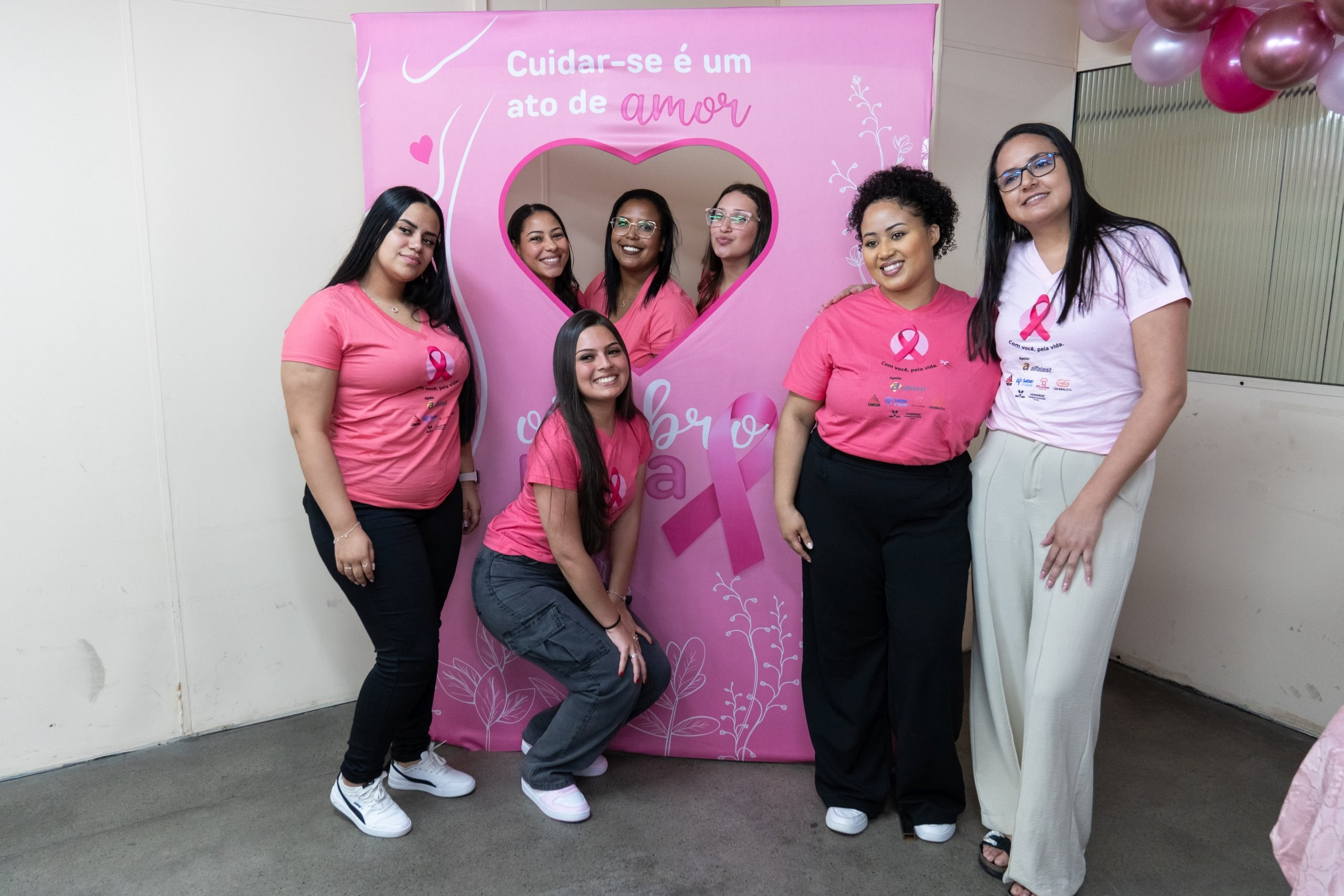 Alfatest Outubro Rosa 2025. Luiz Medeiros Produções