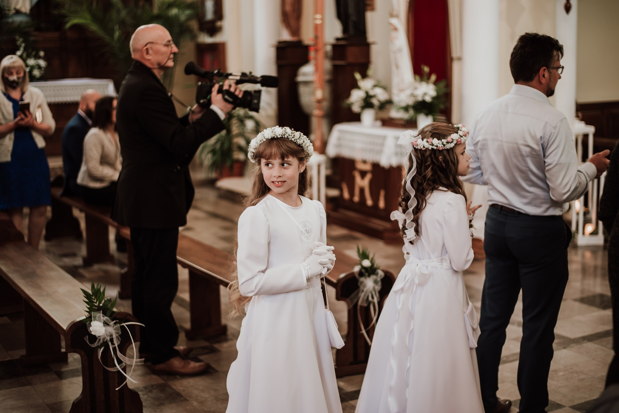 I Komunia Św. Zuzi. Dominika Strachacka Fotografia | Fotograf ślubny i rodzinny Opole Lubelskie Lublin