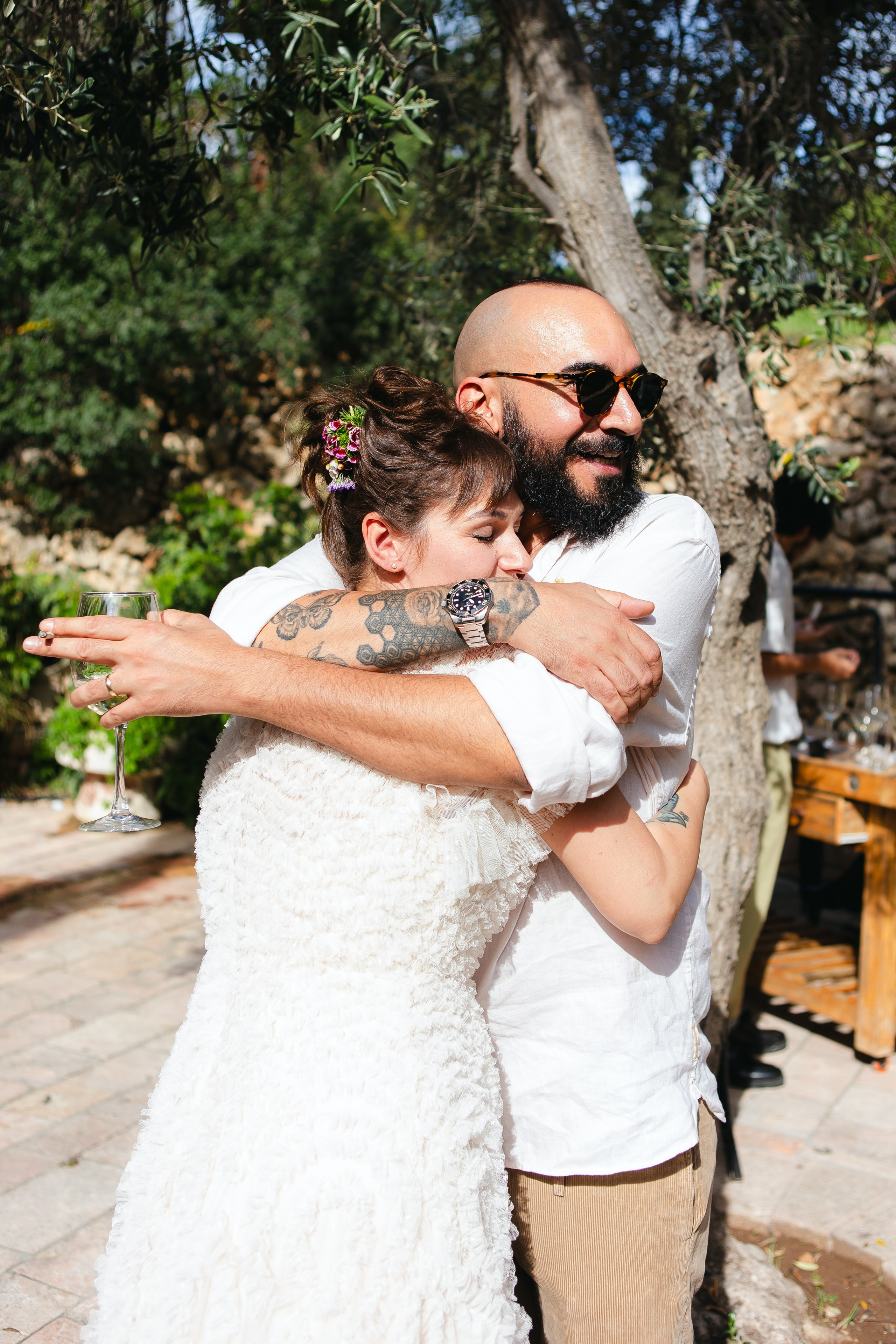 MORNING WEDDING AT YAMIN MOSHE. PHOTOGRAPHER IN ISRAEL