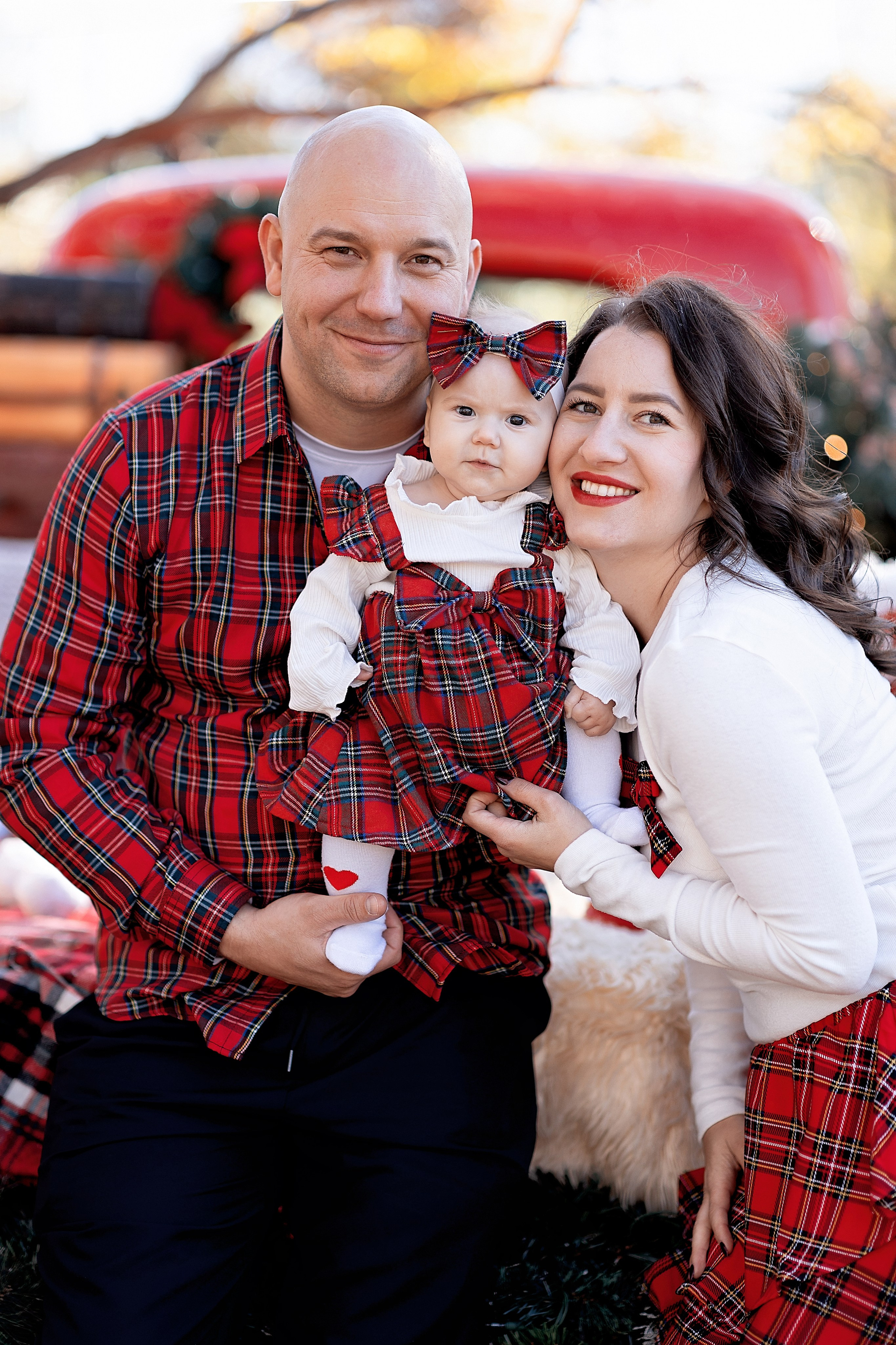 Christmas Truck. Professional photographer in NYC Kristina Bagdasaryan