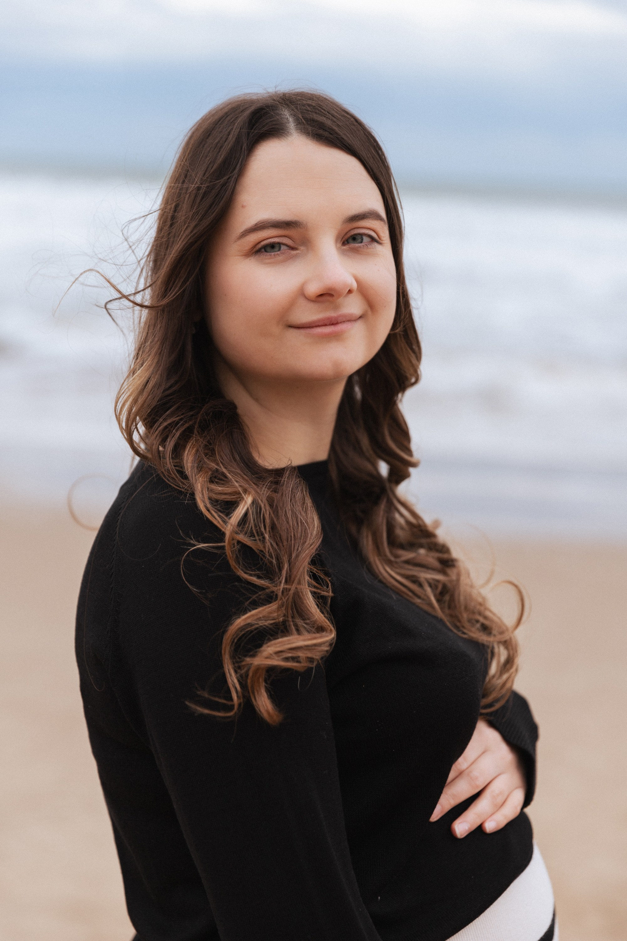 Pregnancy. Fotógrafa en Barcelona Sitges Kateryna Shelkovnikova