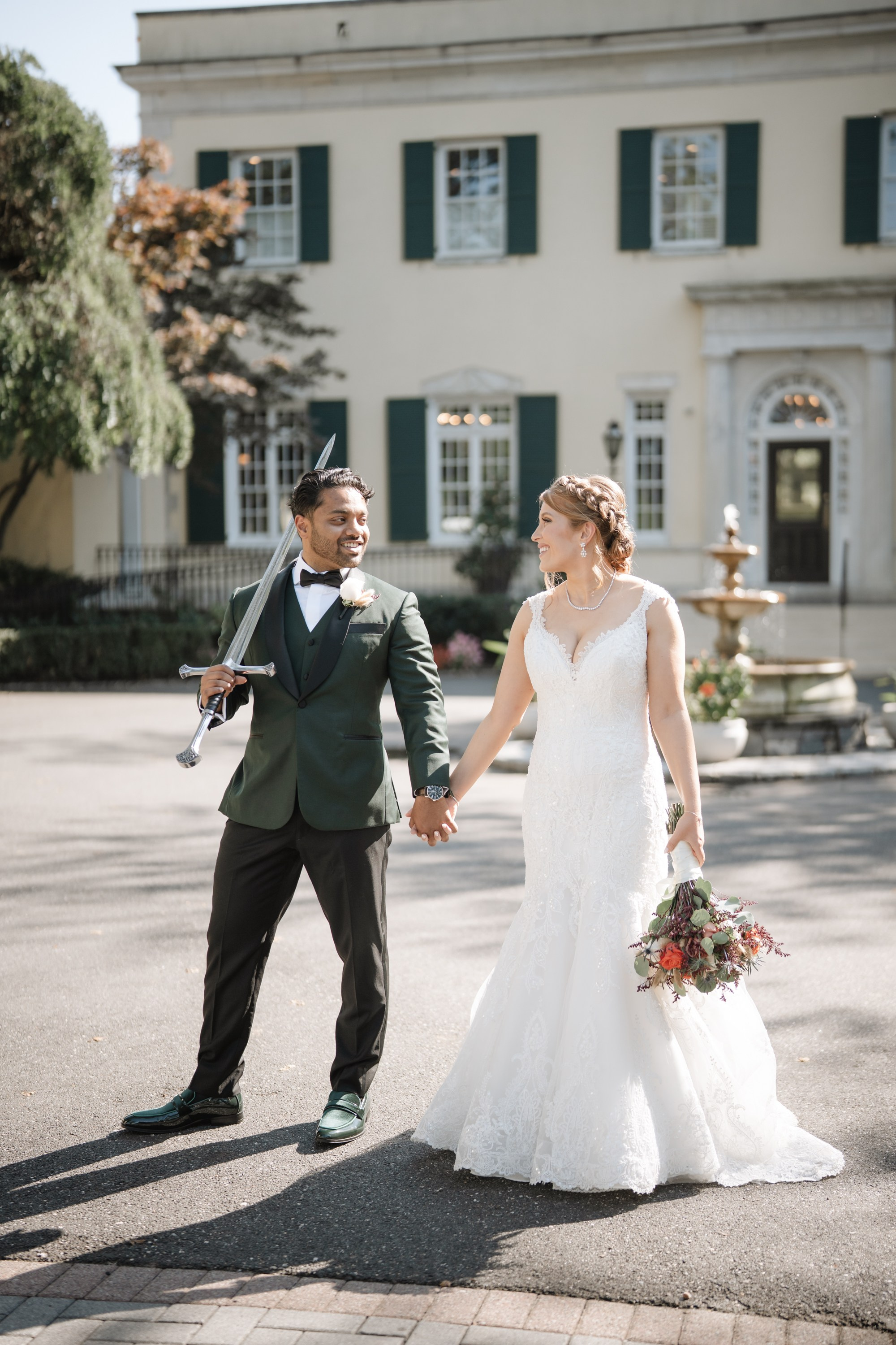 Oct 2025- Hanna and Johnathan’s wedding. Portrait and wedding photographer in New York