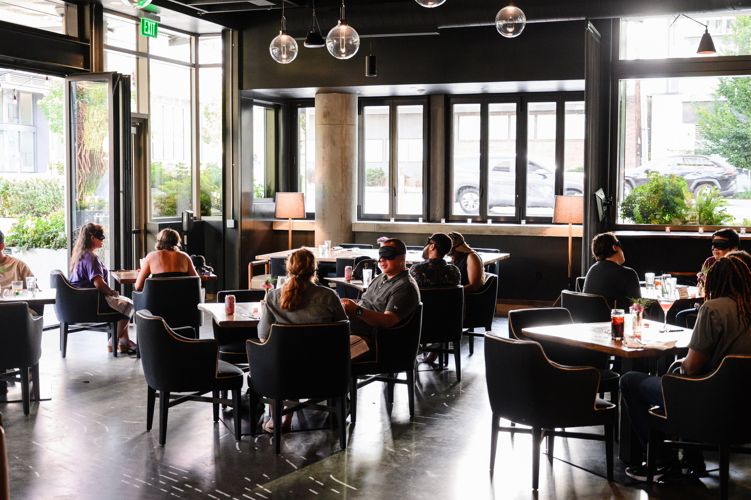 Dining in the Dark. Collective x Fever Seattle