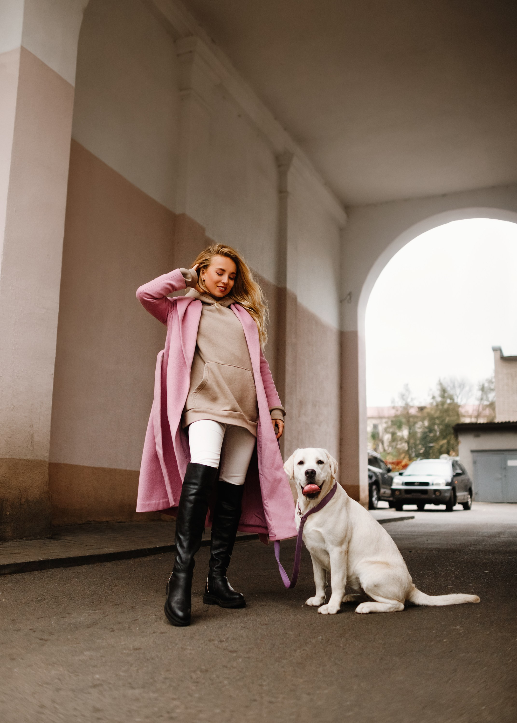 Tatiana & Tessa. Kaja | fotograf we Wrocławiu | ludzie i psy