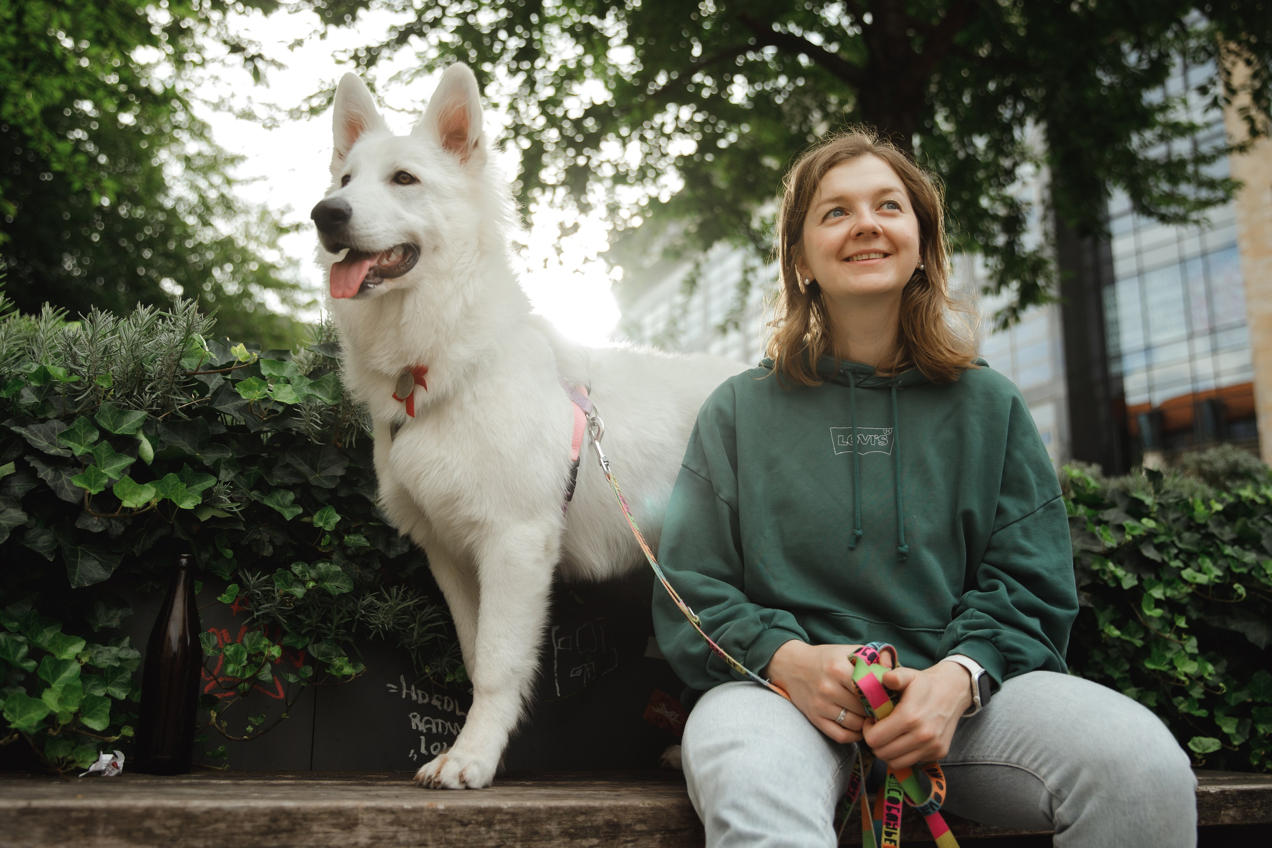 Astra in Leipzig. Kaja | fotograf we Wrocławiu | ludzie i psy