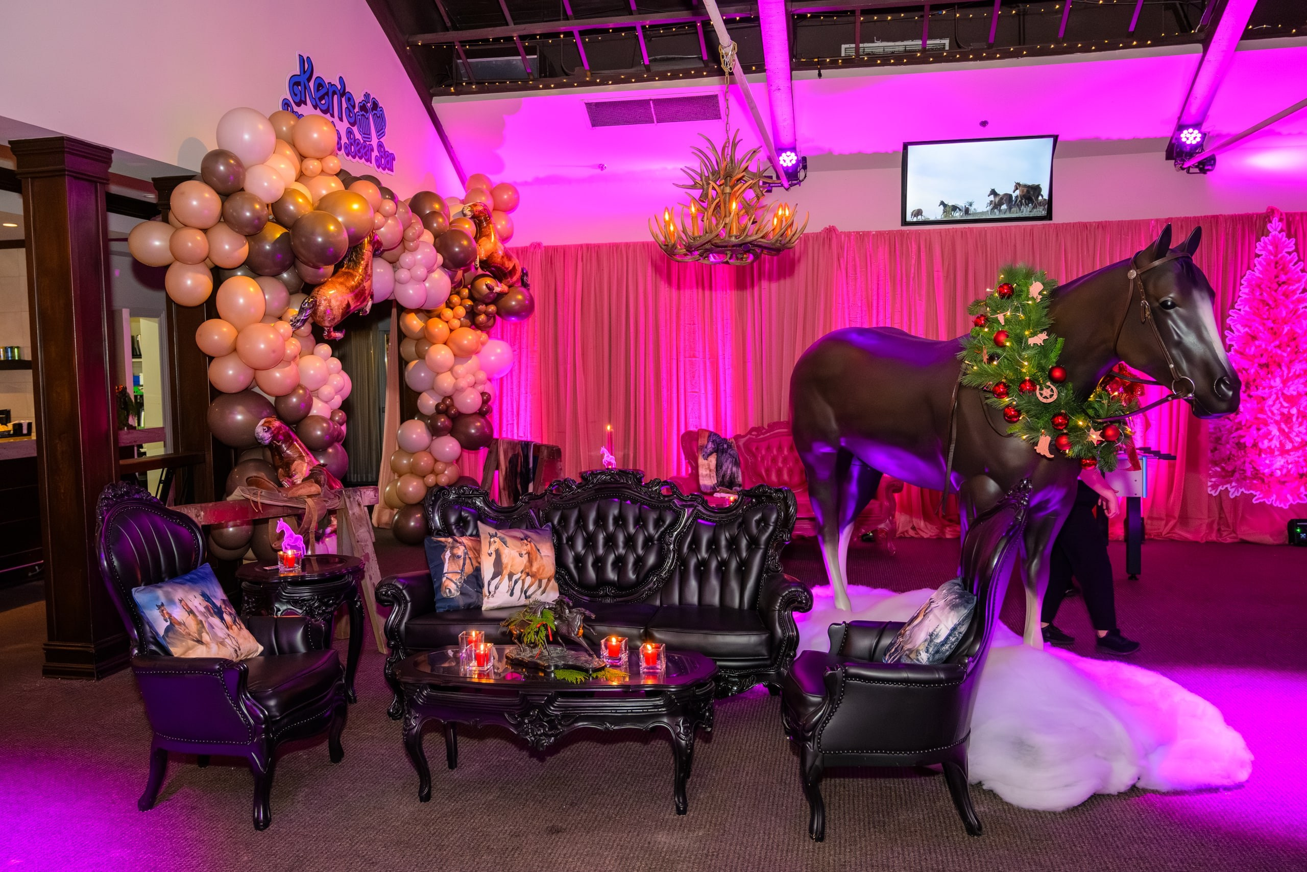 Barbie holiday party. Stefanovich Photography | Boston, MA