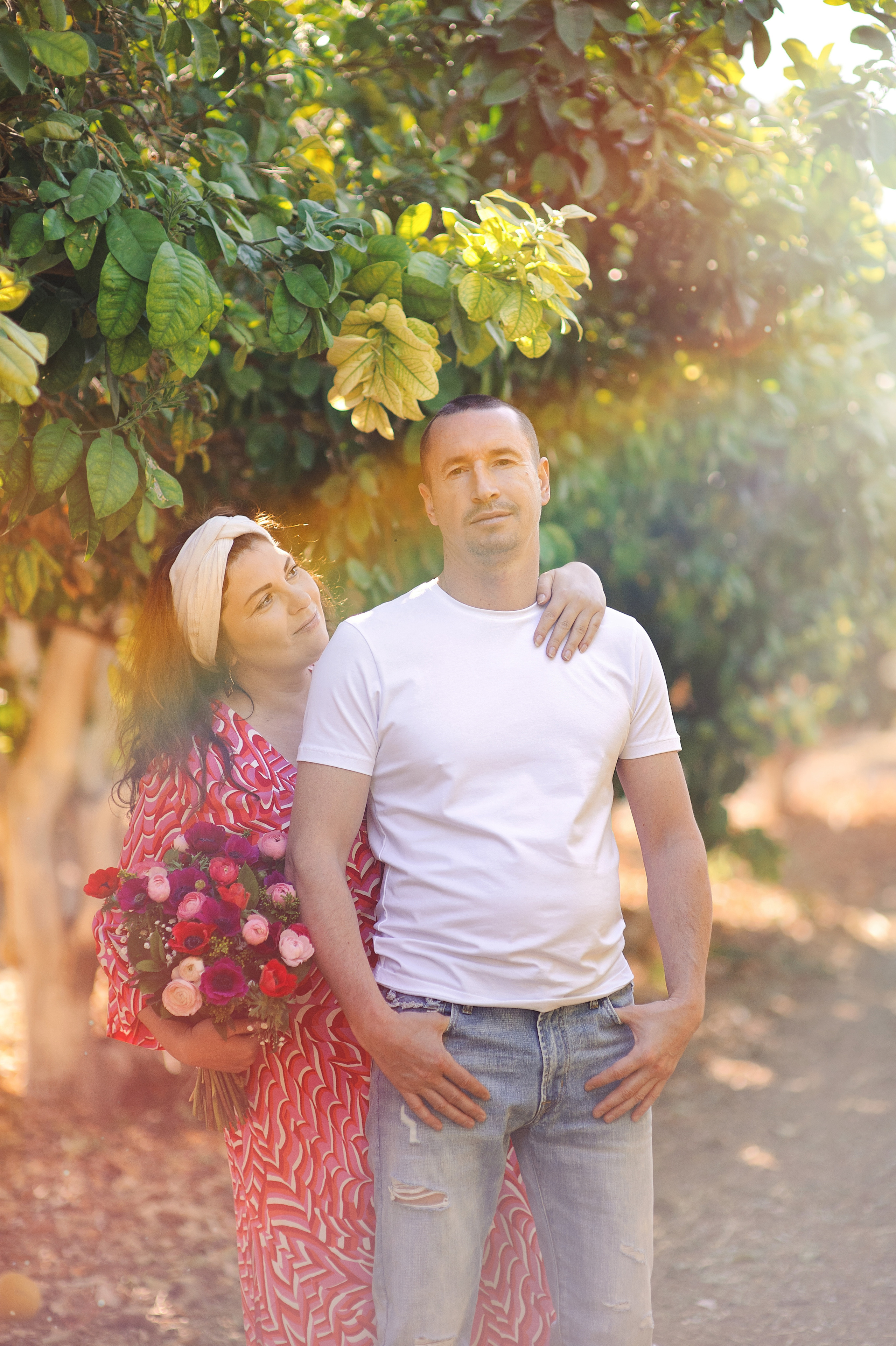 Pregnancy photoshooting for charming Nataliya and Sergey in kibbutz “Elifaz”. צלמת משפחה ילדים הריון וסיפורי אהבה באילת ישראל אולגה אמצ'יסלבסקי