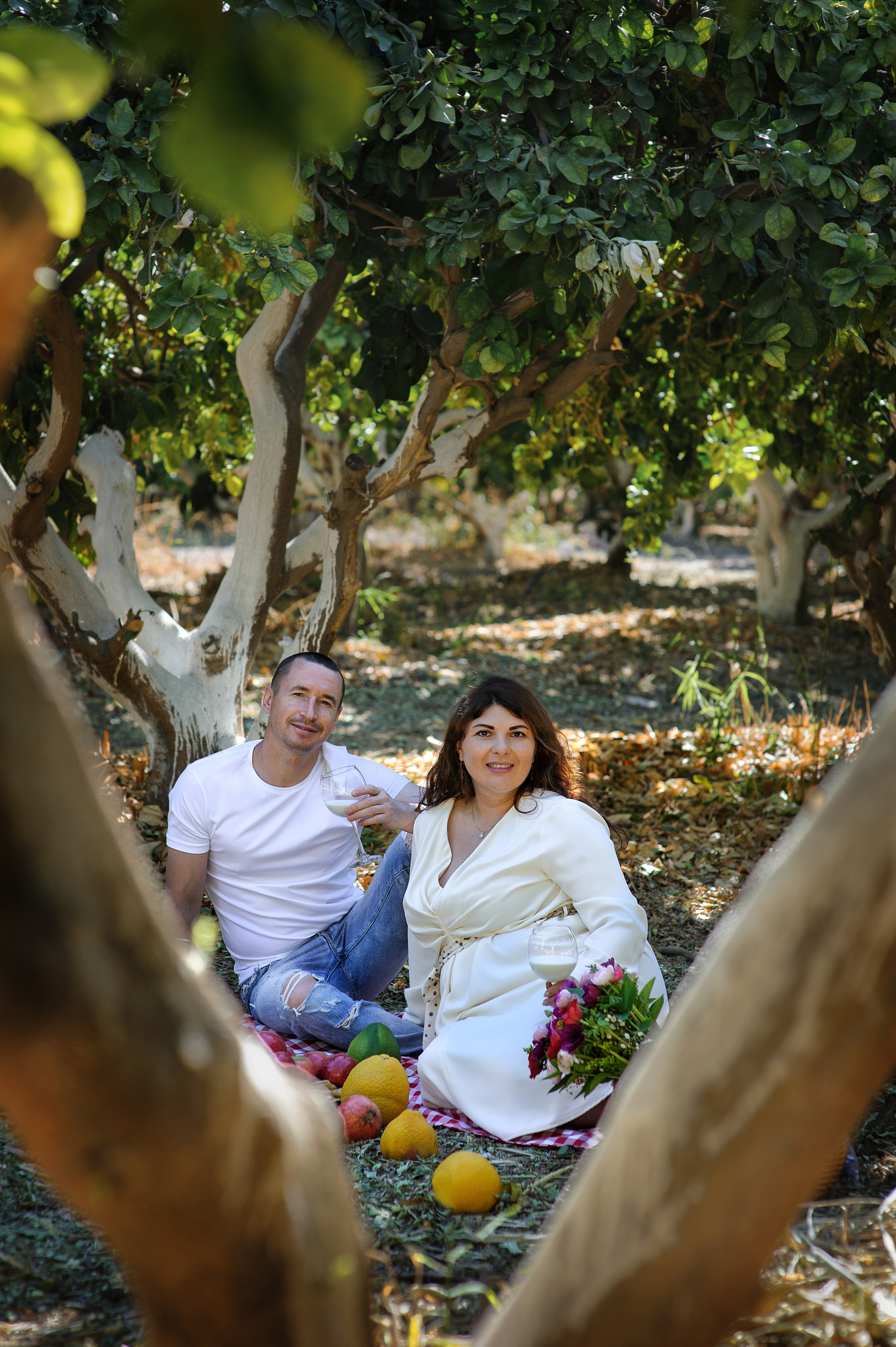 Pregnancy photoshooting for charming Nataliya and Sergey in kibbutz “Elifaz”. צלמת משפחה ילדים הריון וסיפורי אהבה באילת ישראל אולגה אמצ'יסלבסקי