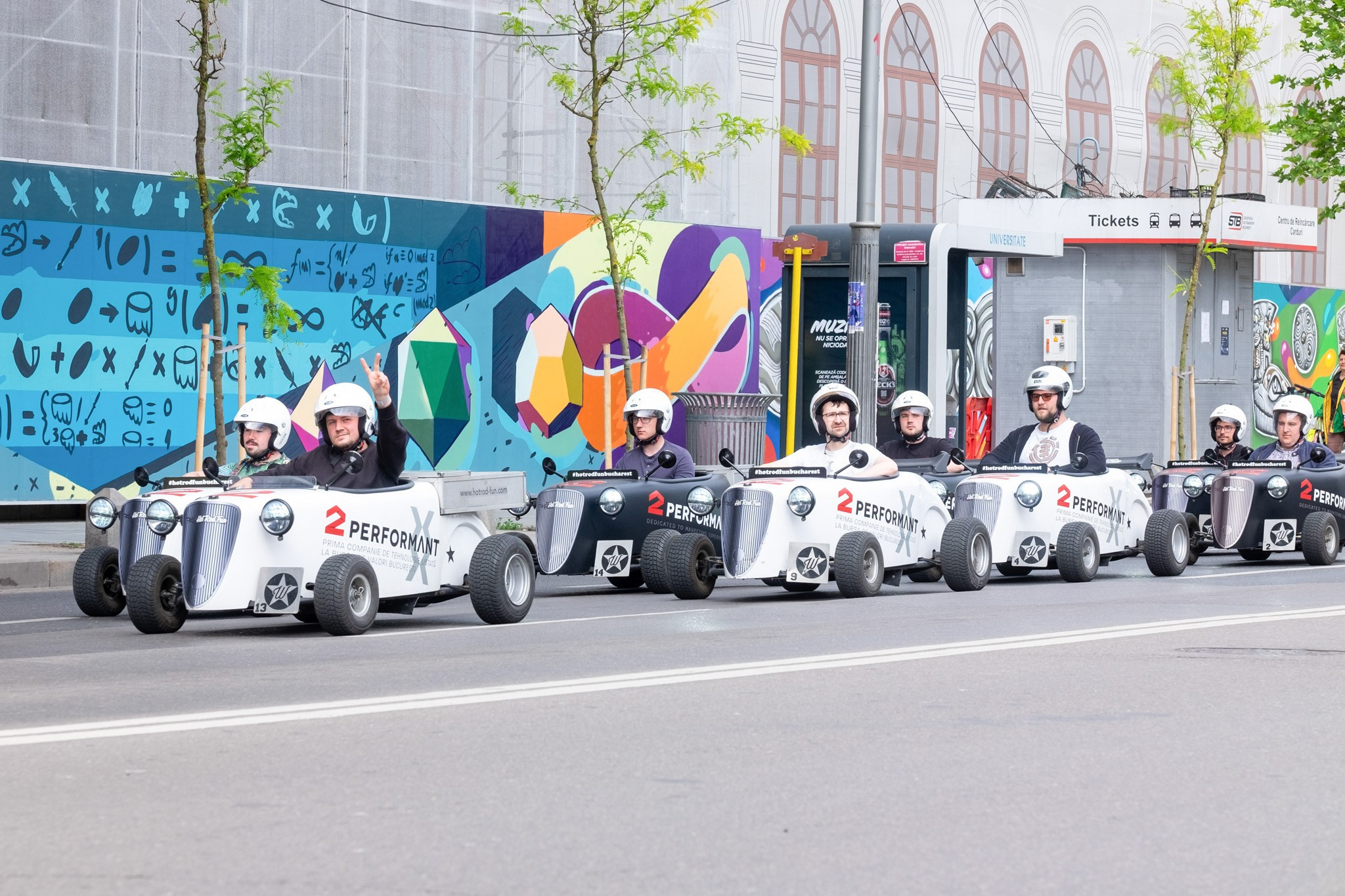 Color street. Humanistic street photographer in Bucharest